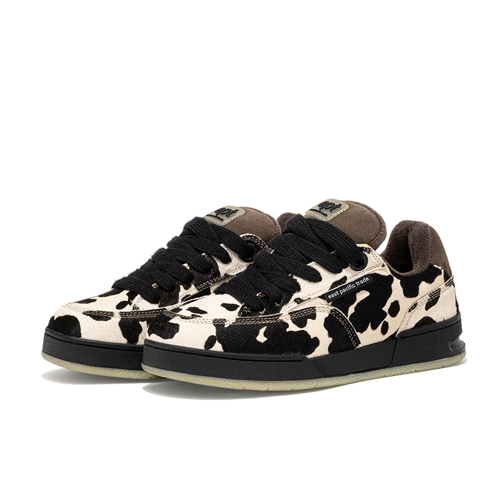 Ept Fat 奶牛拼棕 復古 厚底胖楦 緩震 休閒鞋 運動鞋 男女鞋 EP5FN1FA91901