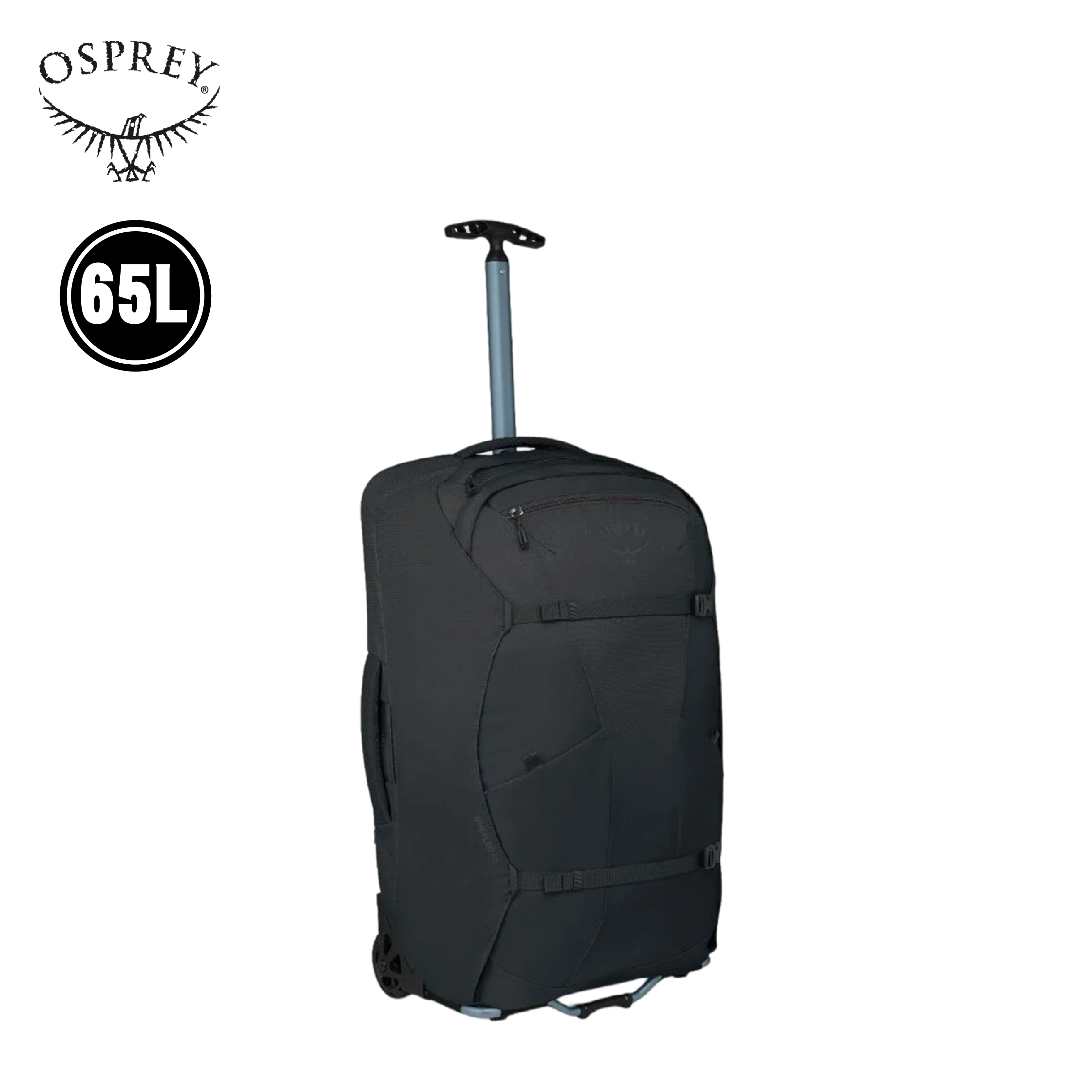 Osprey 美國 Farpoint Fairview Wheels 65L (黑色) 73OS007412