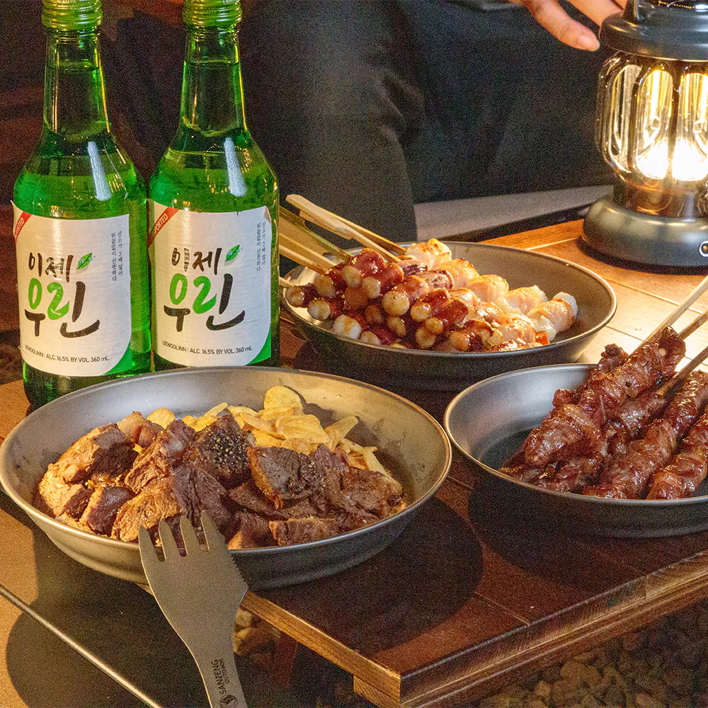 Sanneng Outdoor 18cm純鈦餐盤