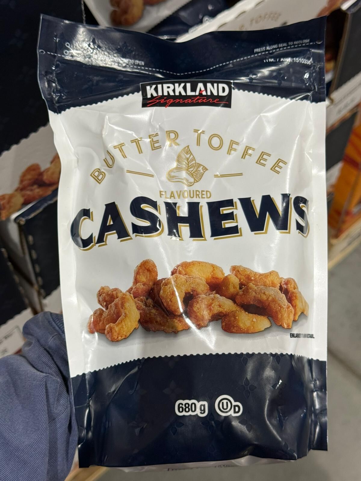 RA02 KS 牛油拖肥糖味腰果 680g  **到期日:約2026/08