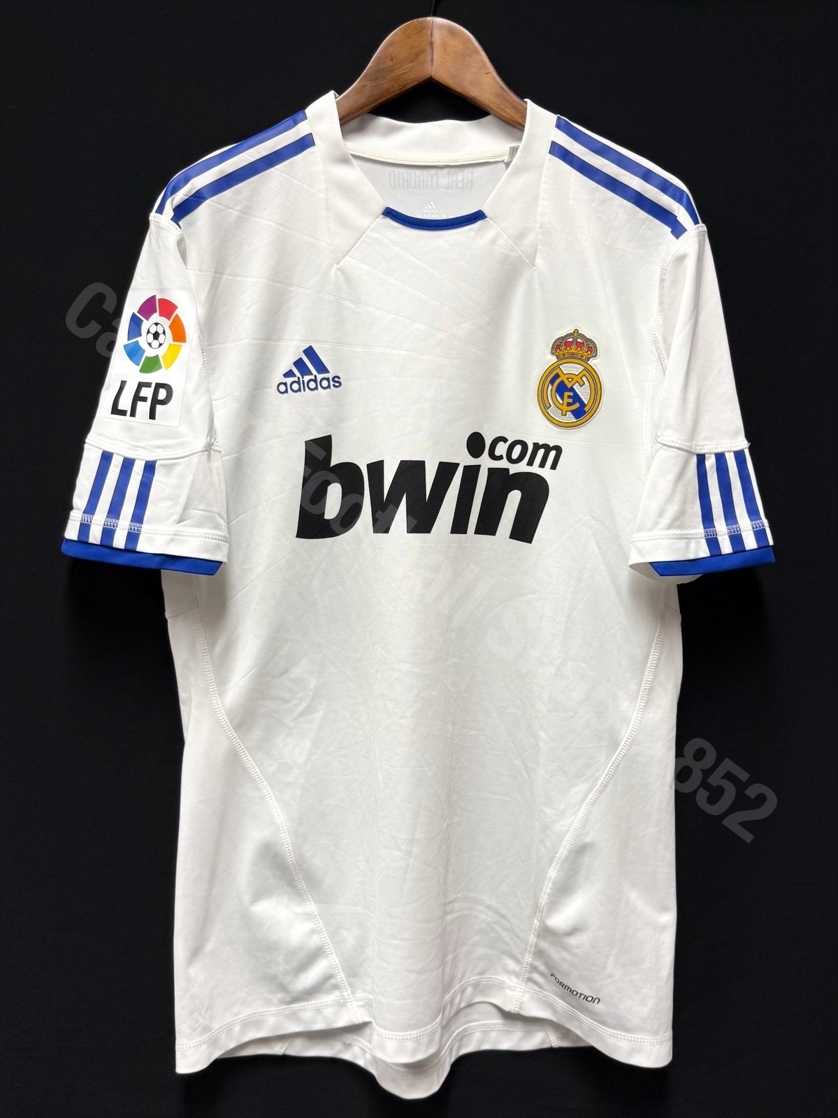 (Player Issue) Real Madrid 2010-2011 Adidas Home Player Issue Shirt #7 RONALDO
