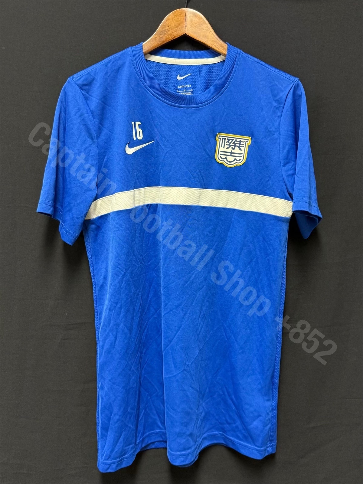 (Match Worn) Kitchee 2021-2022 Nike Match Worn Training Shirt
