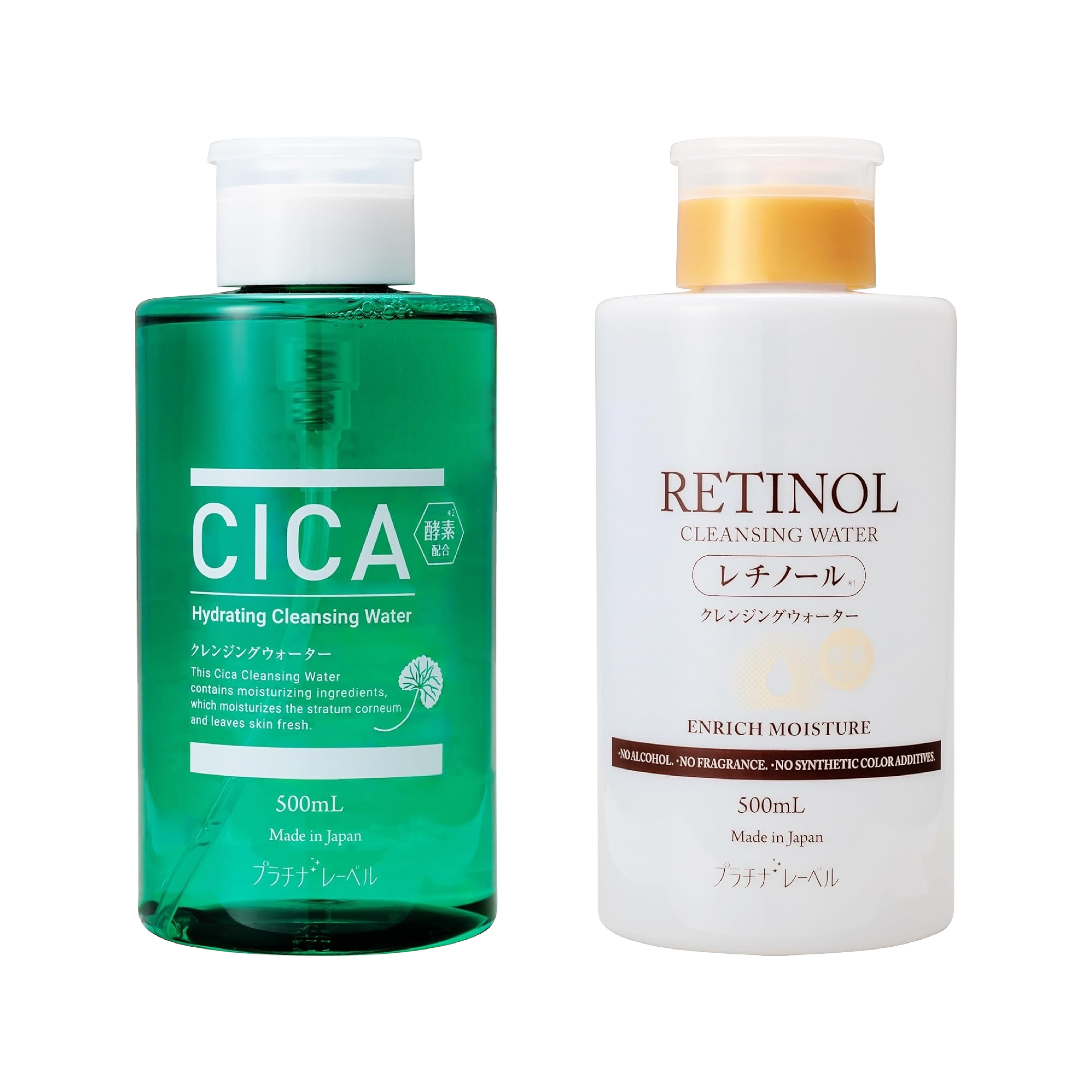 【38女神節限定｜任選 2 件優惠價】 鉑潤肌 溫和保濕卸妝水 ( 積雪草 / A醇 ) -500mL