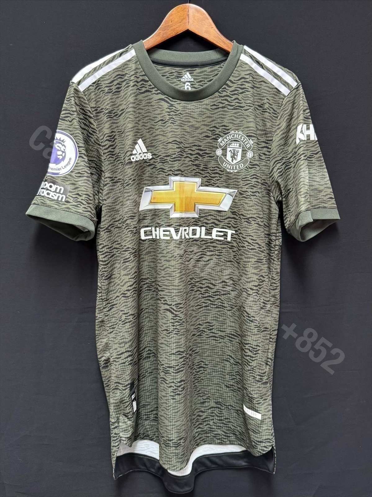 (Player Issue) Manchester United 2020-2021 Adidas Away Player Issue Shirt #7 CAVANI