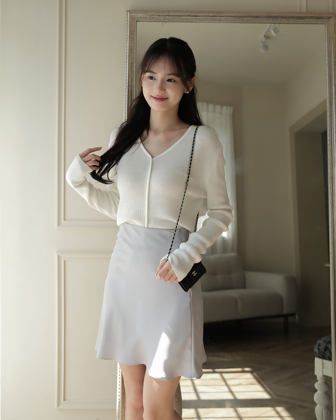 🚀當日出貨【🌸早春新品 】早春開岔薄針織上衣 ( 3 colors)