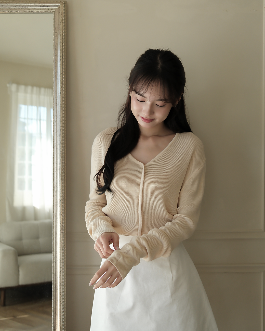 🚀當日出貨【🌸早春新品 】早春開岔薄針織上衣 ( 3 colors)