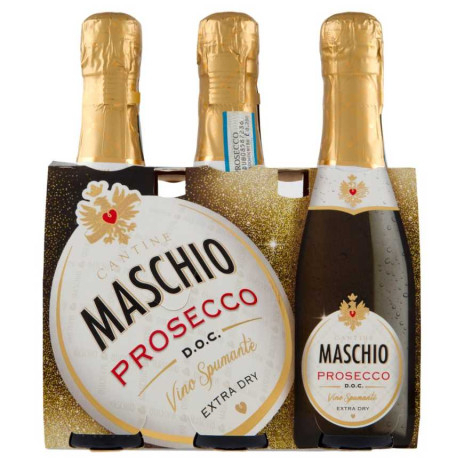 Maschio Prosecco Spumante DOC Extra Dry 200ml x 3