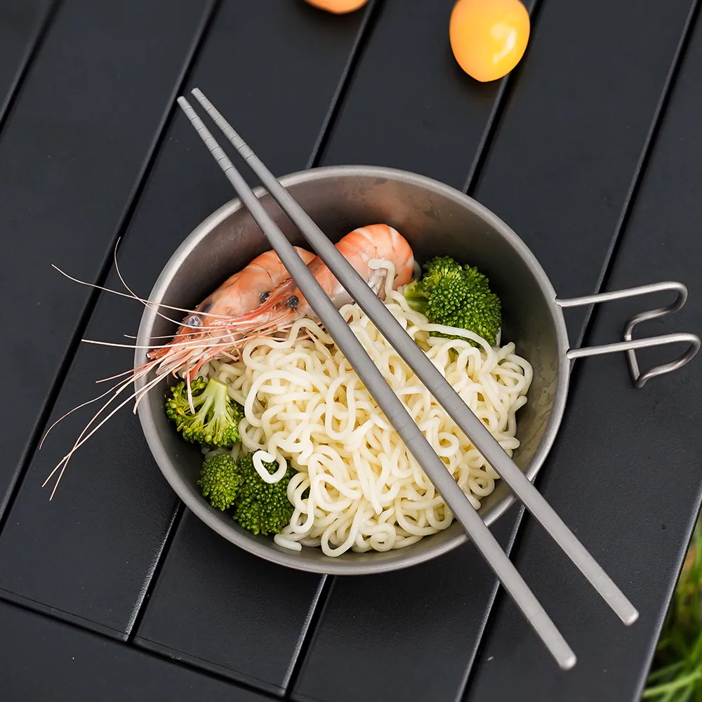 Sanneng Outdoor 23cm純鈦輕量方型環保筷