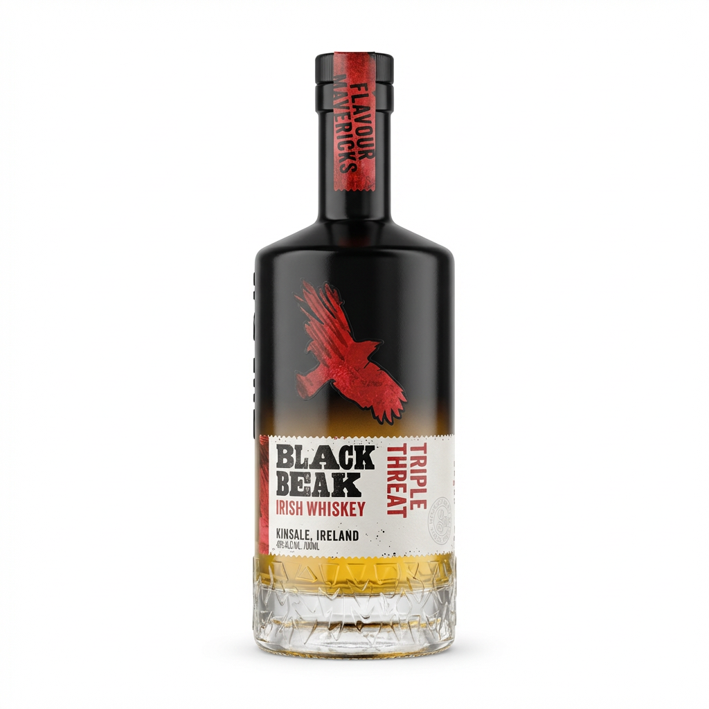Blacks Triple Threat Irish Whiskey 700ml (New and old packaging will be shipped at random)