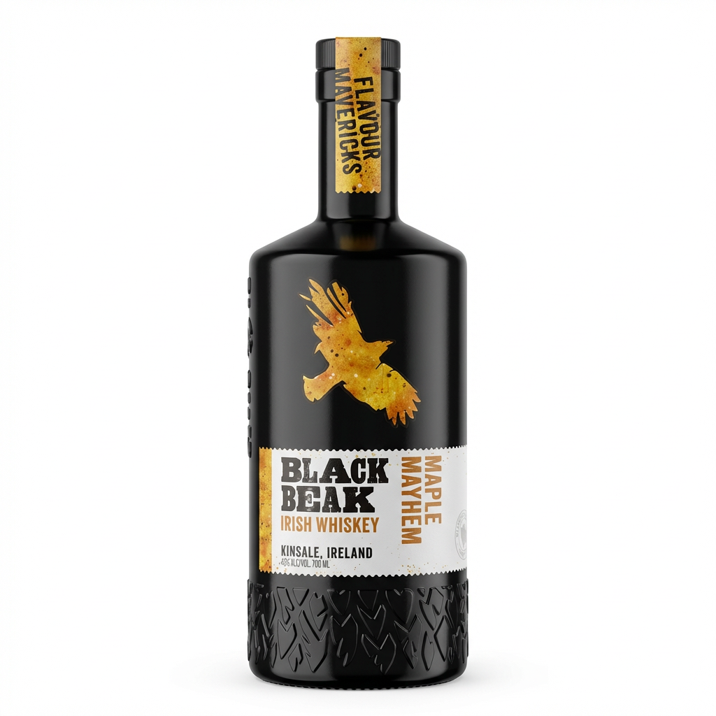 Blacks Maple Mayhem Irish Whiskey 700ml (New and old packaging will be shipped at random.)