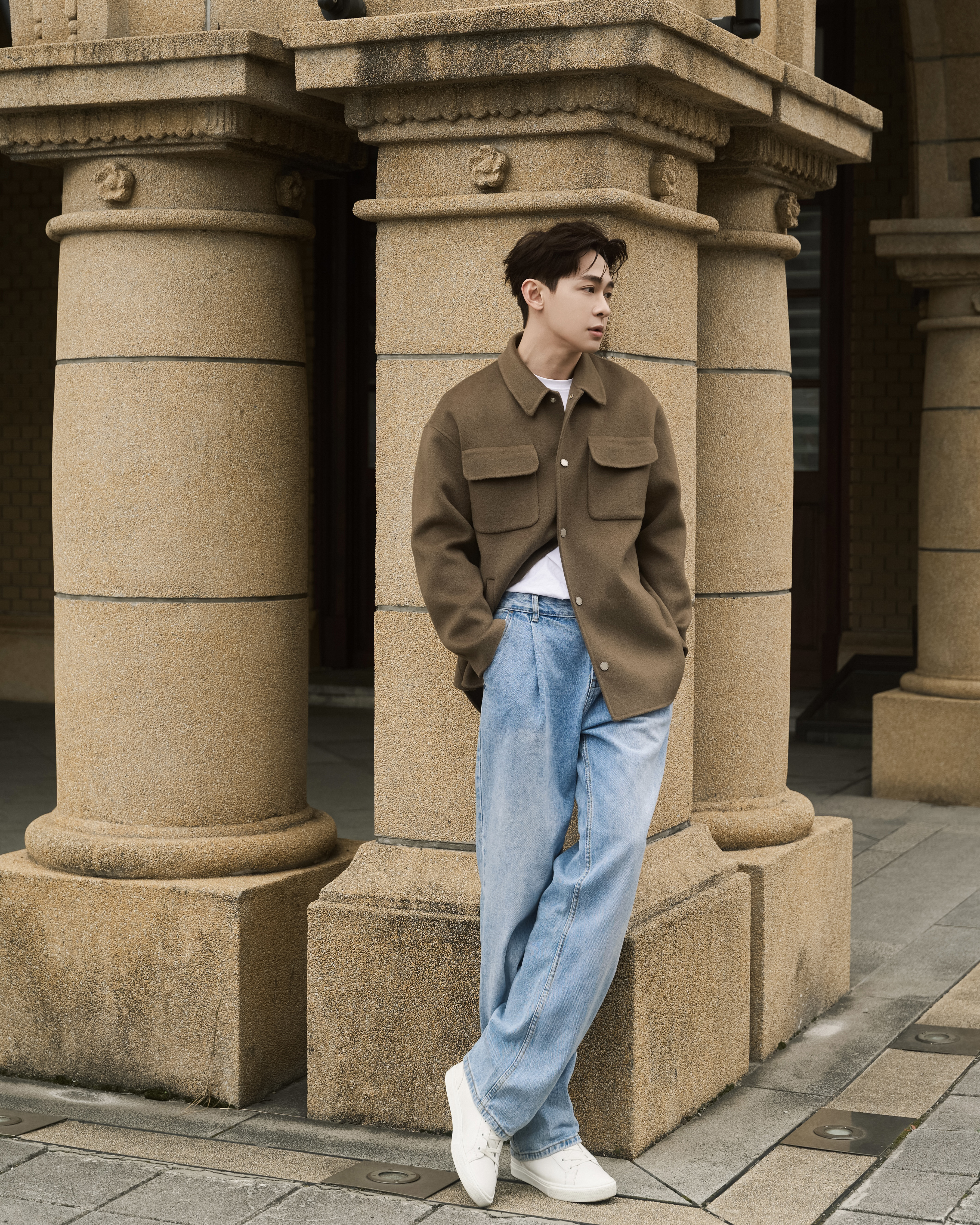 手工羊毛襯衫(現貨)