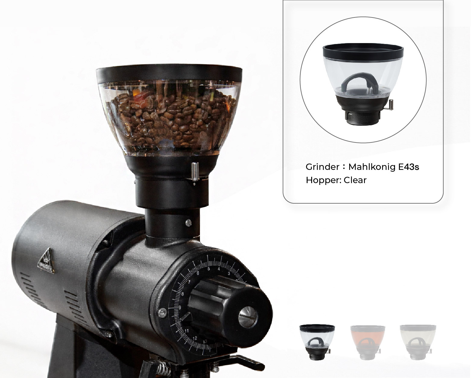 mini bean hopper on mahlkonig ek43