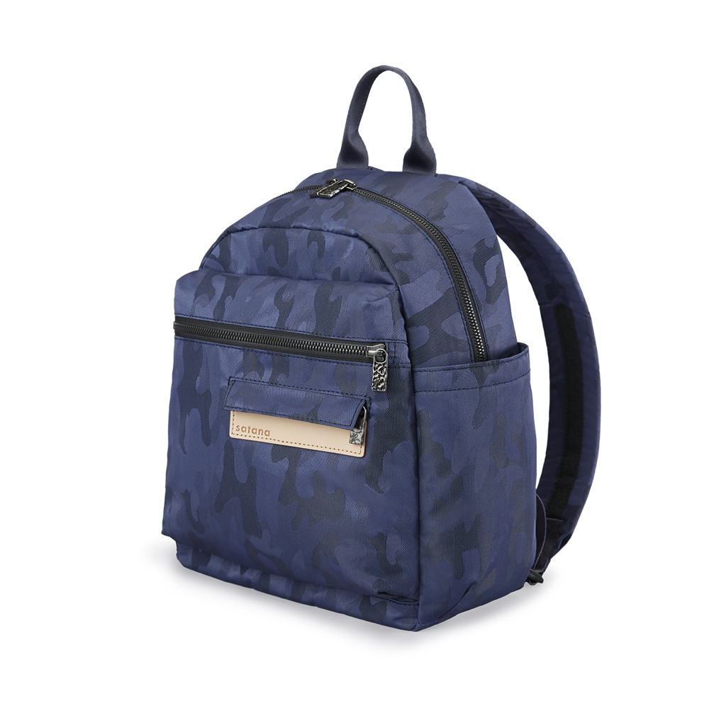 Soldier 心旅行後背包-迷彩藍