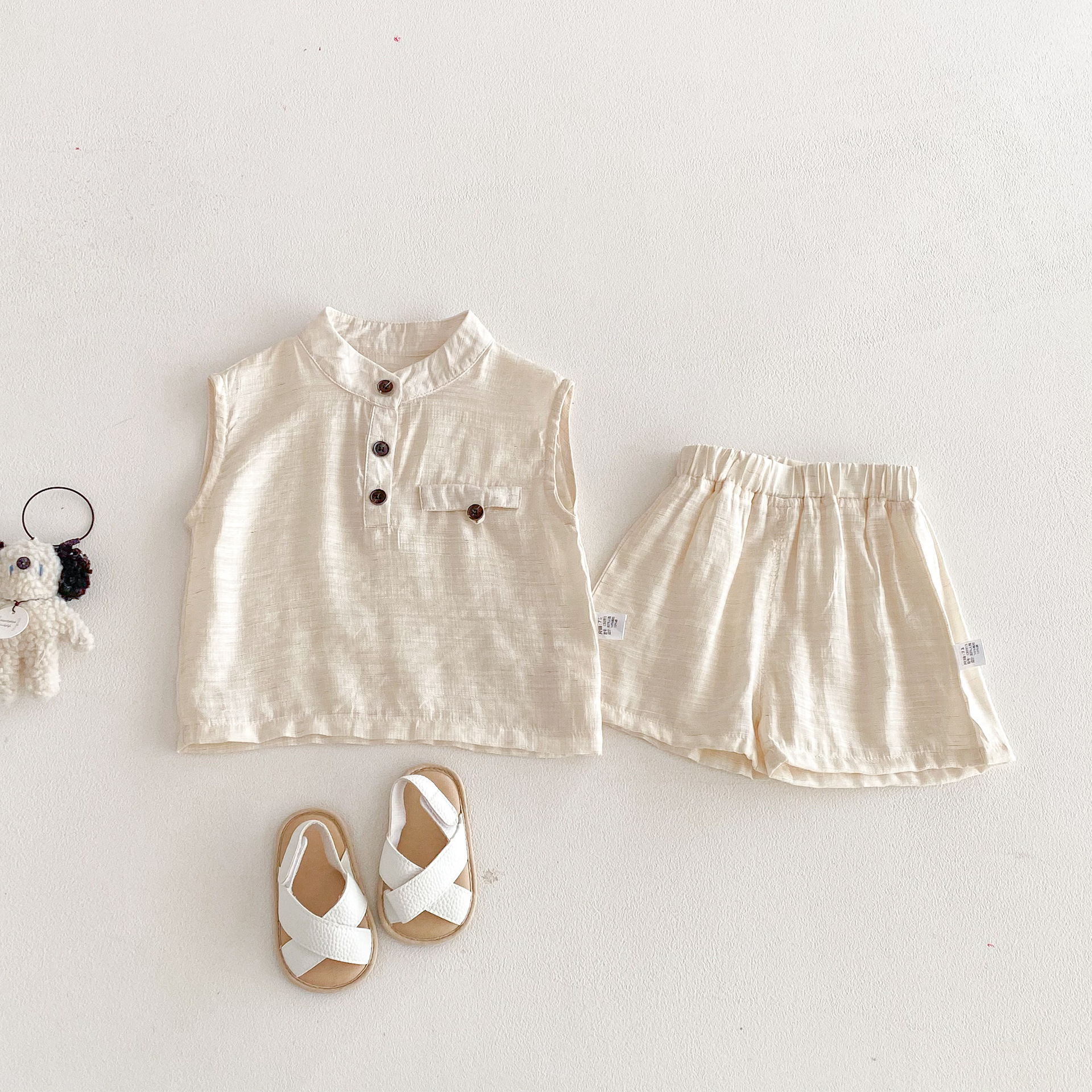 輕薄柔軟背心套裝(73-100)