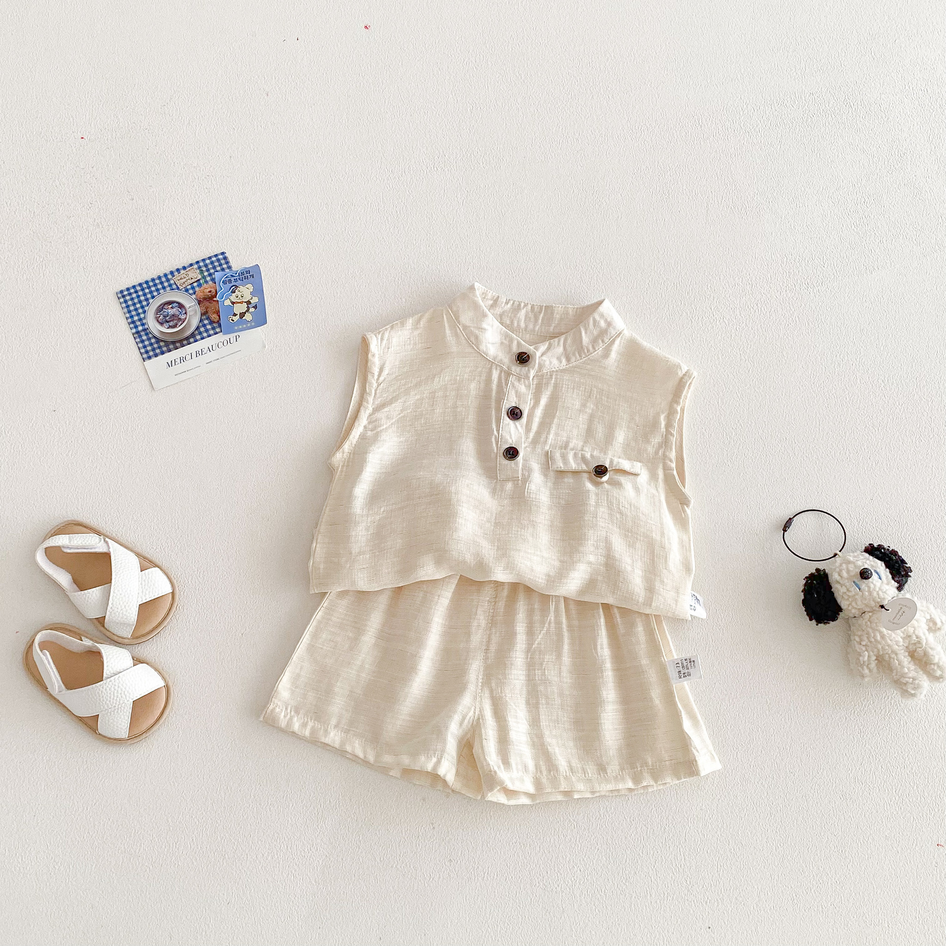 輕薄柔軟背心套裝(73-100)