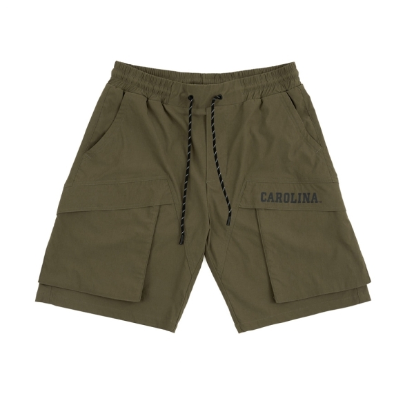 【下殺↘ $599】NCAA 短褲 深卡其 北卡羅來納 休閒 口袋 工裝褲 男 7325154830