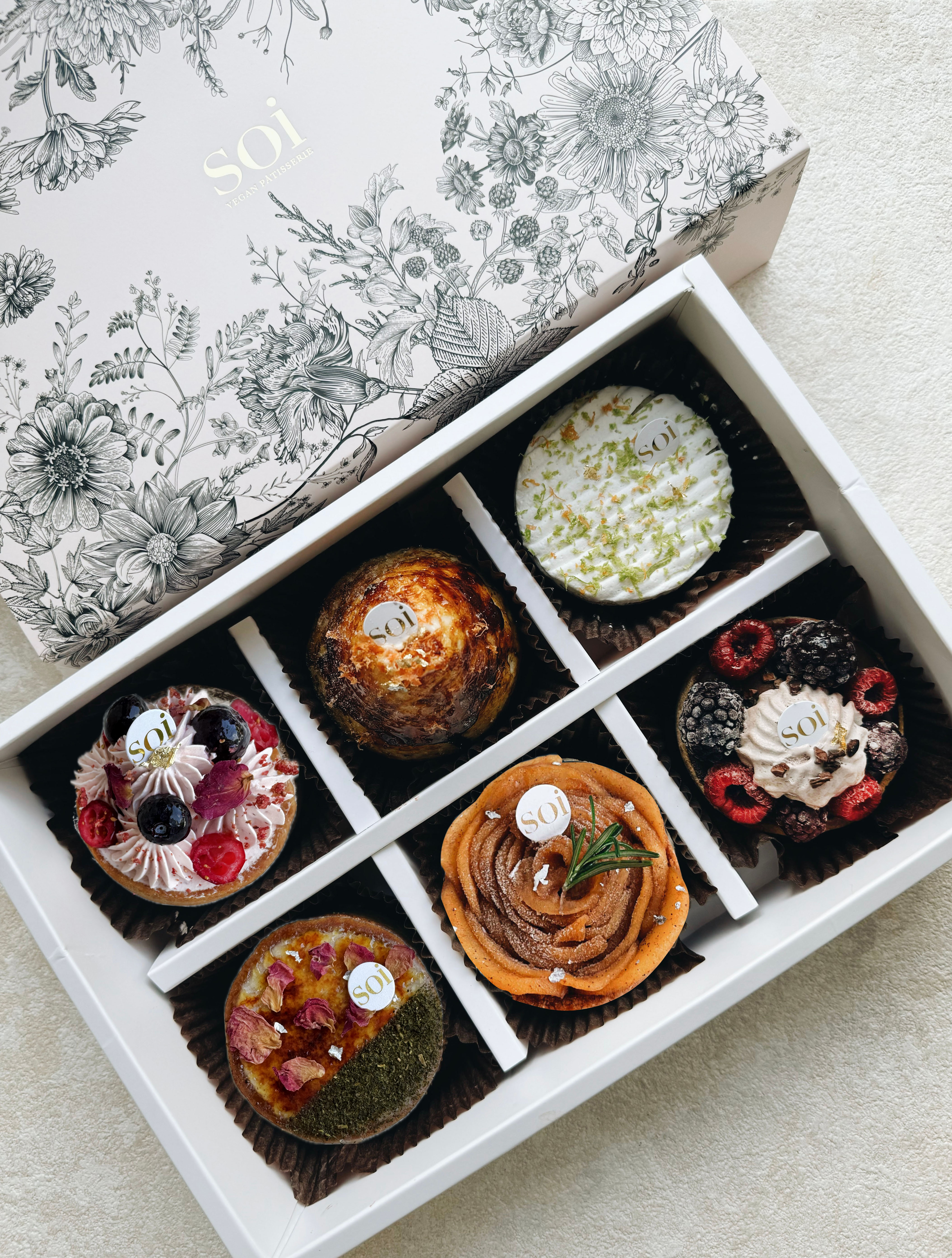 全素法式甜塔六入組