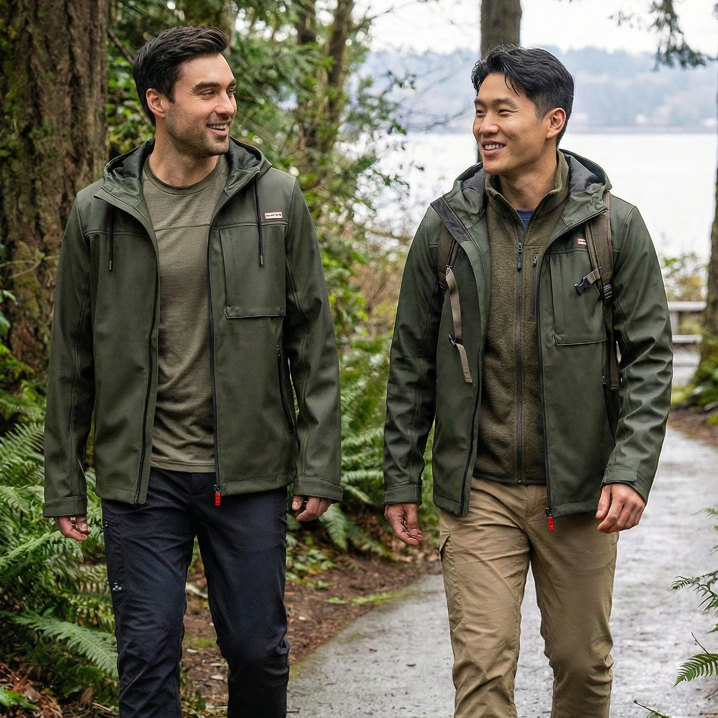 【預購】HUNTER H022302 經典防水膠感雨衣外套