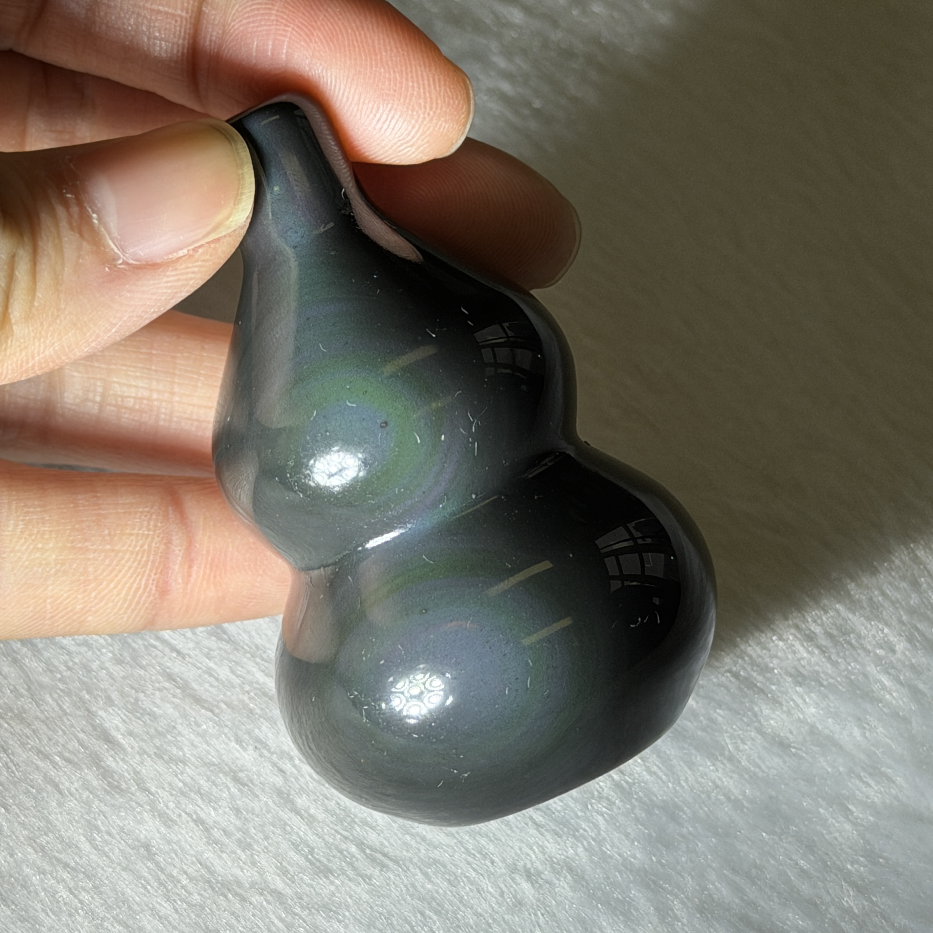 黑曜石葫蘆 6cm RBB1795