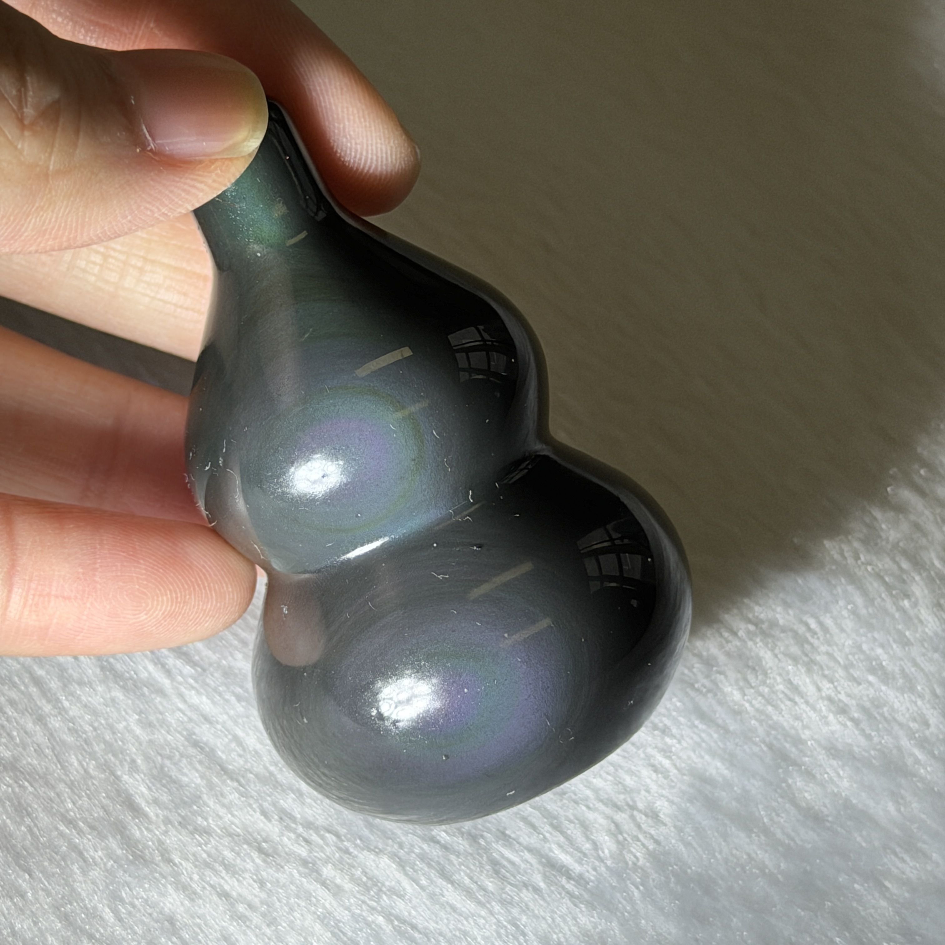 黑曜石葫蘆 6cm RBB1795