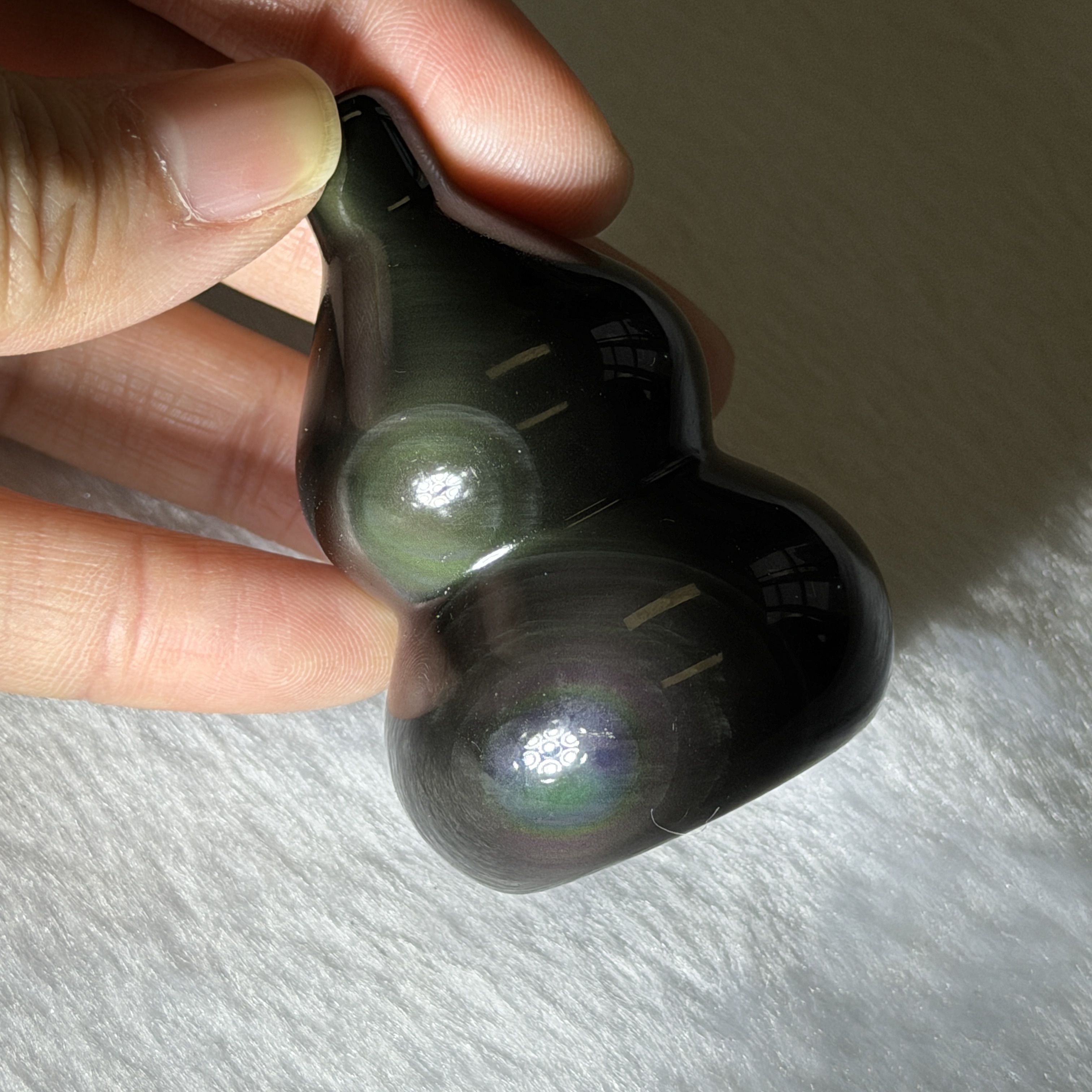 黑曜石葫蘆 6cm RBB1794