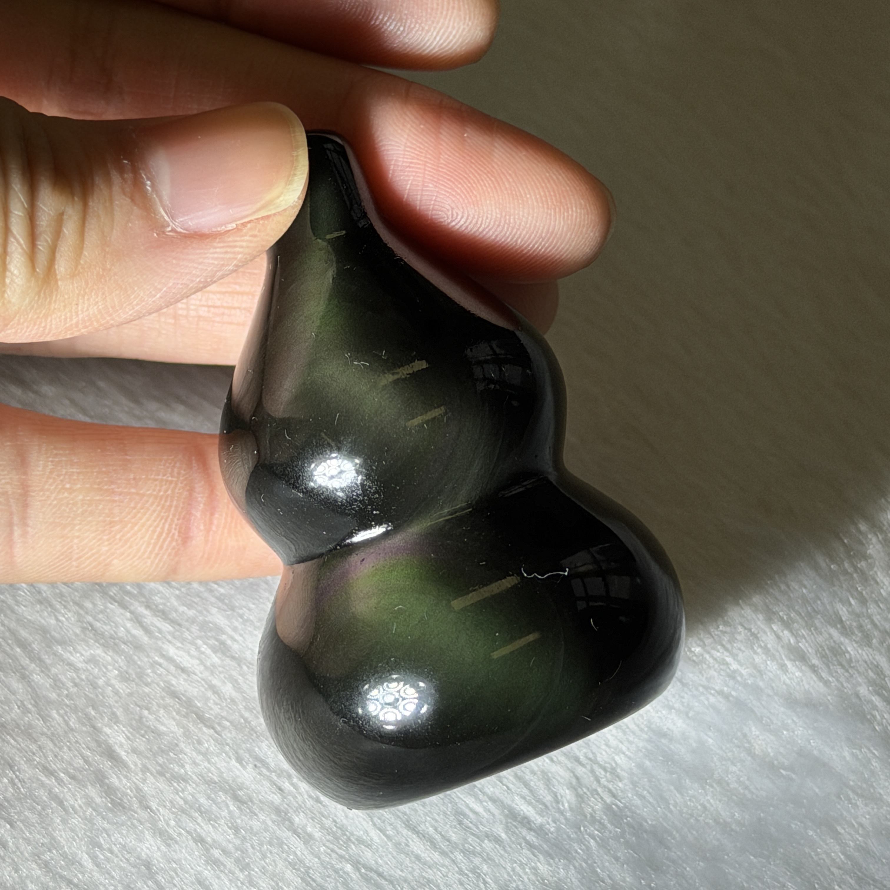 黑曜石葫蘆 6cm RBB1794