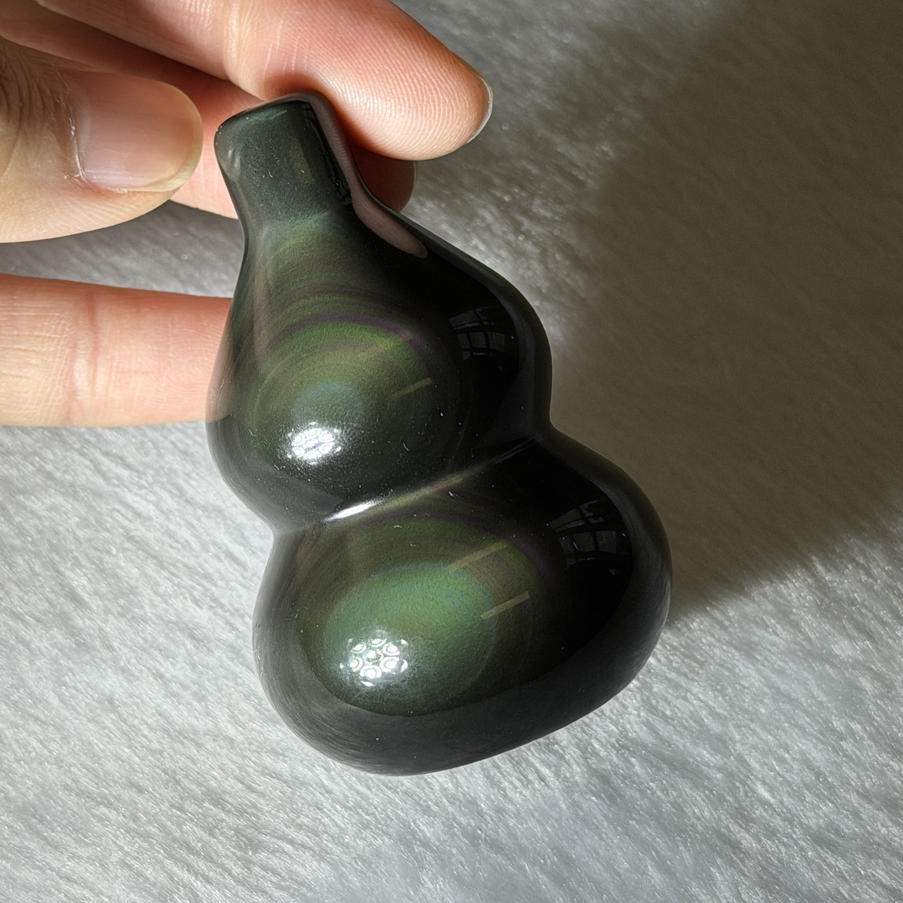 黑曜石葫蘆 6cm RBB1792