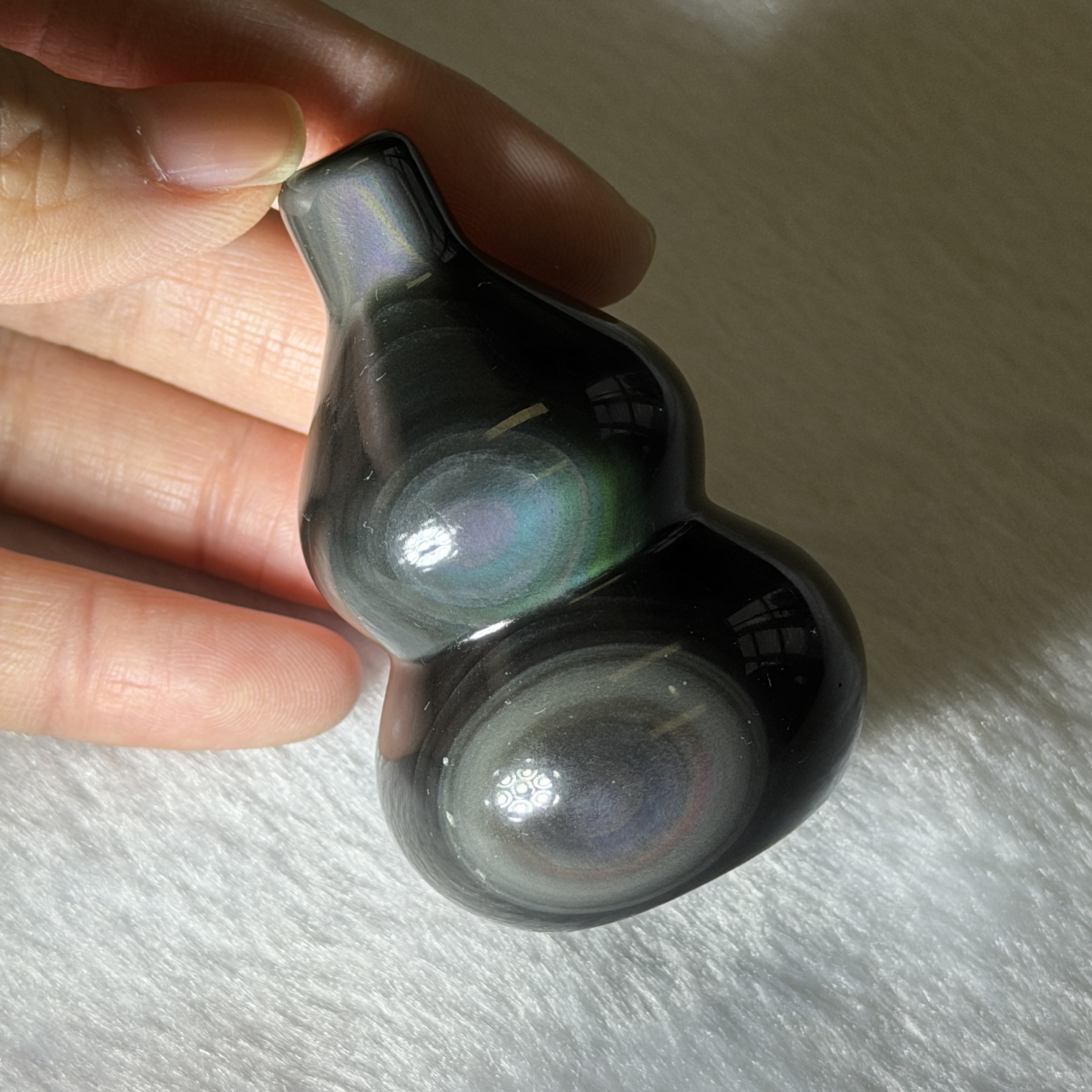 黑曜石葫蘆 6cm RBB1792