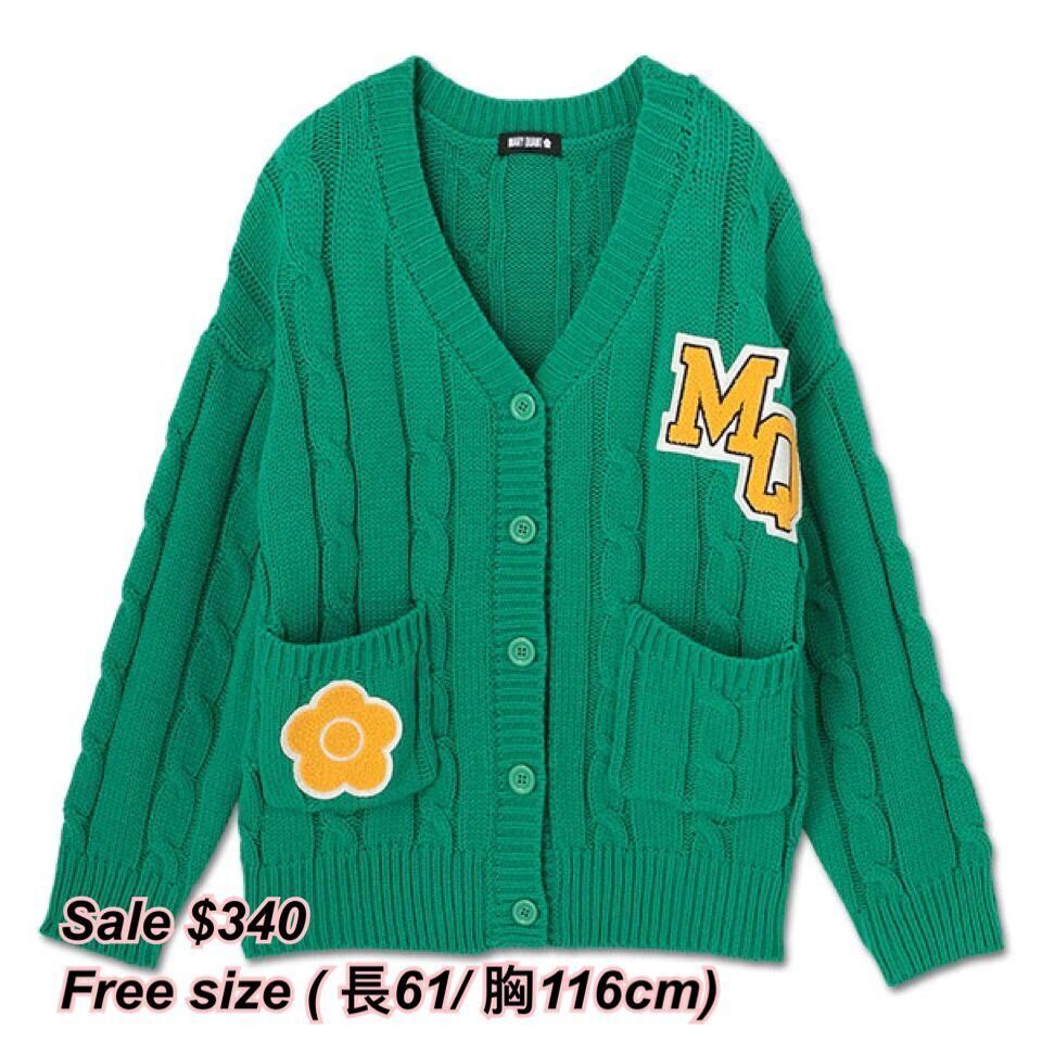 260222 Mary Quant Final Sale MQ LOGO針織外套