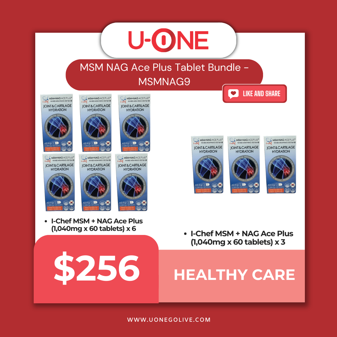 MSM NAG Ace Plus Tablet Bundle - MSMNAG9