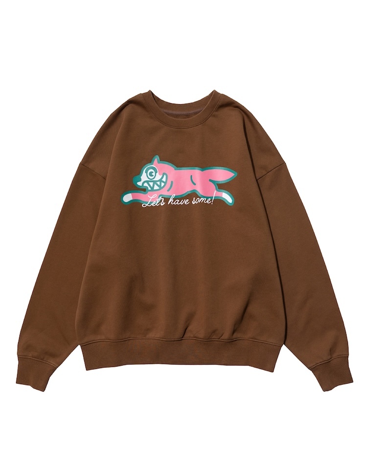 ICECREAM X WODEN RUNNING DOG SWEATSHIRT