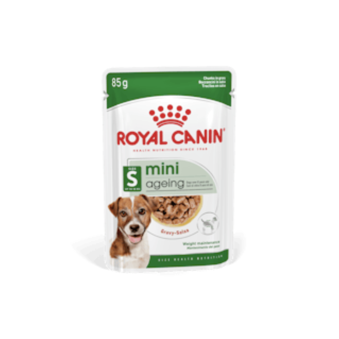 Royal Canin - 狗濕糧 - 小型老犬12+營養主食濕糧 (肉汁) 85G (12包)