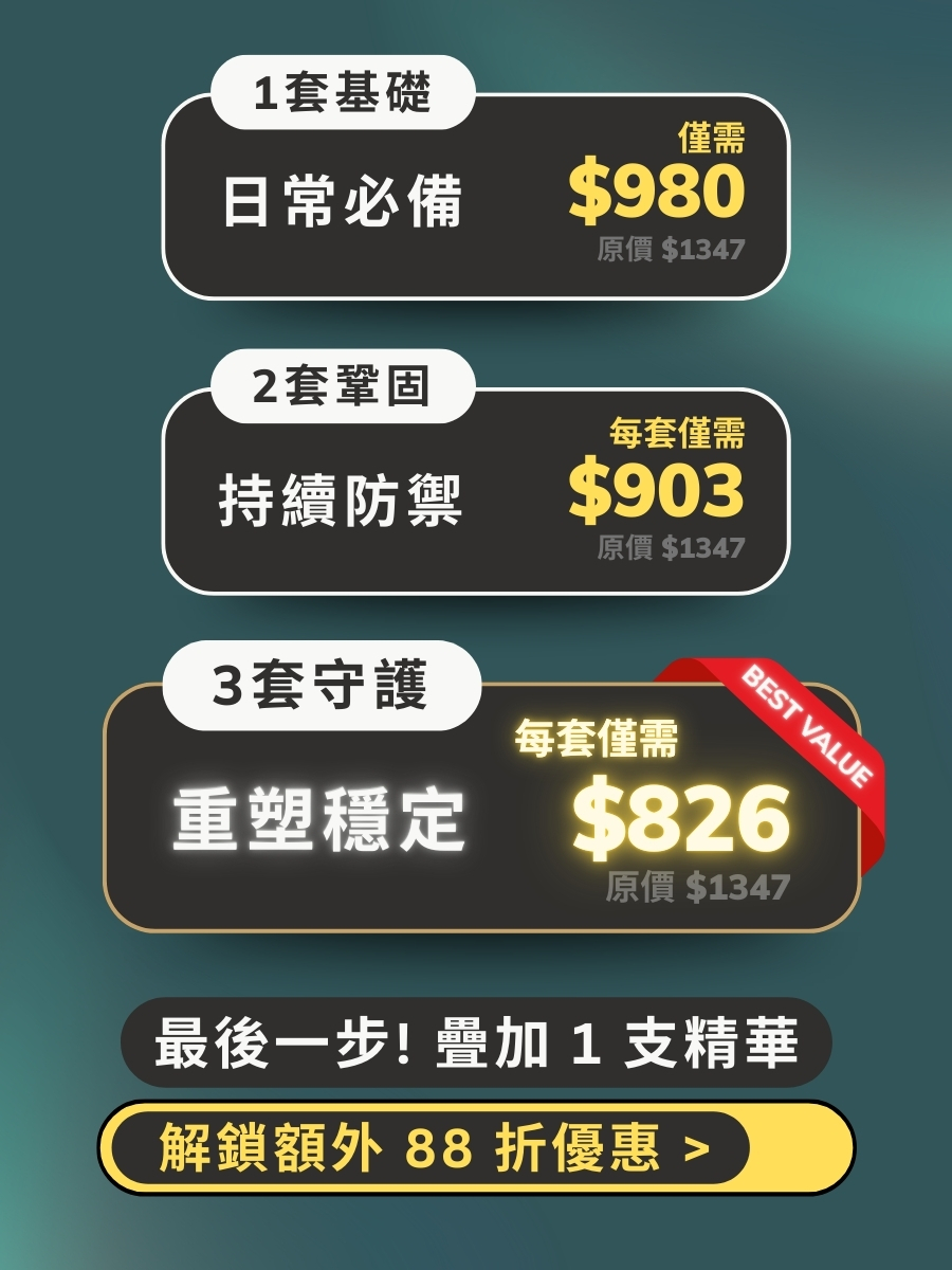 忠實用家 | 控油淨痘方案