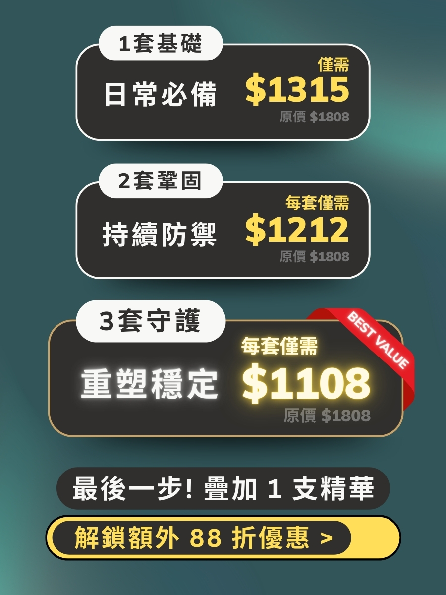 忠實用家 | 輕薄鎖水方案