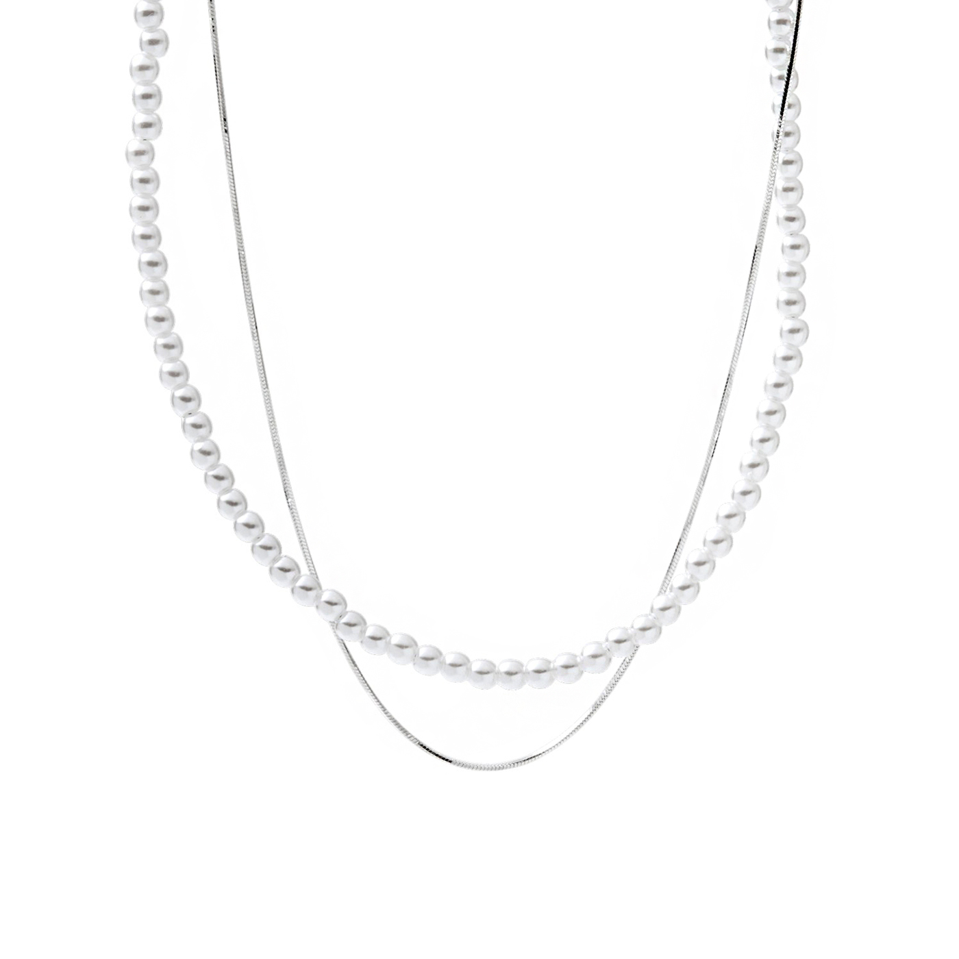 平價飾品,純銀,珍珠,項鍊