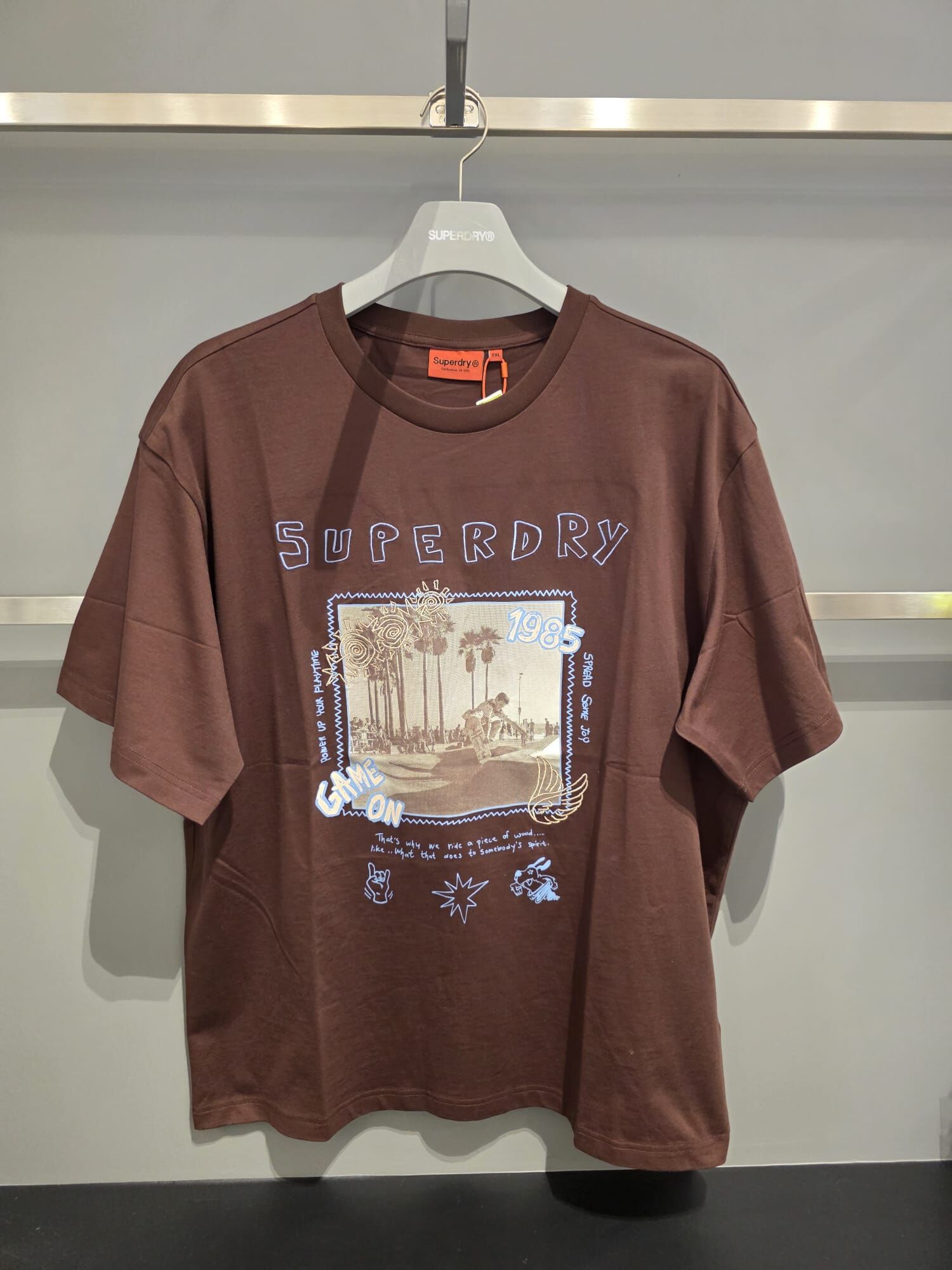 【直播】SUPERDRY LX022324 Summer Skating 短袖上衣