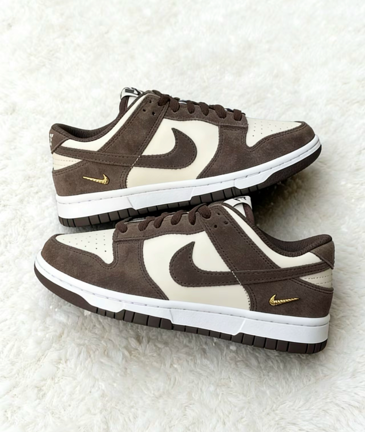 Nike Dunk 摩卡可可 小金勾 女鞋