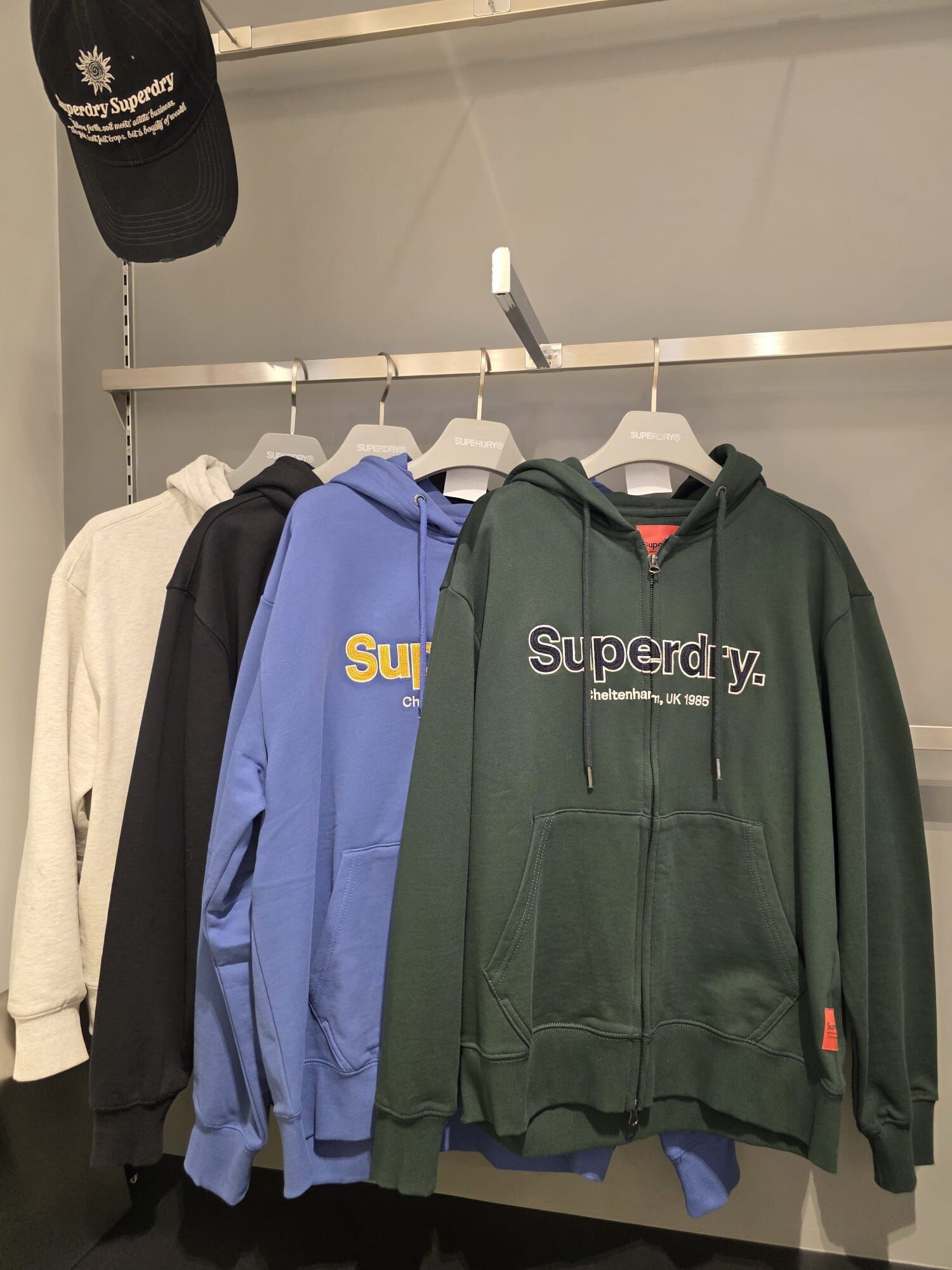 【直播】SUPERDRY LX022328 連帽拉鏈外套