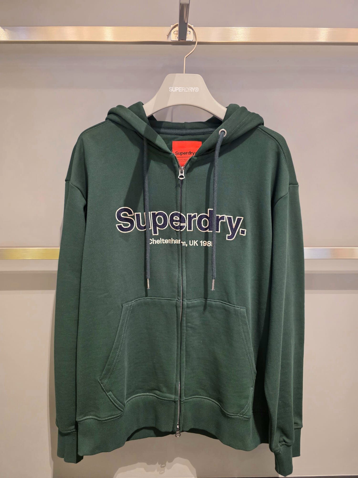 【直播】SUPERDRY LX022328 連帽拉鏈外套