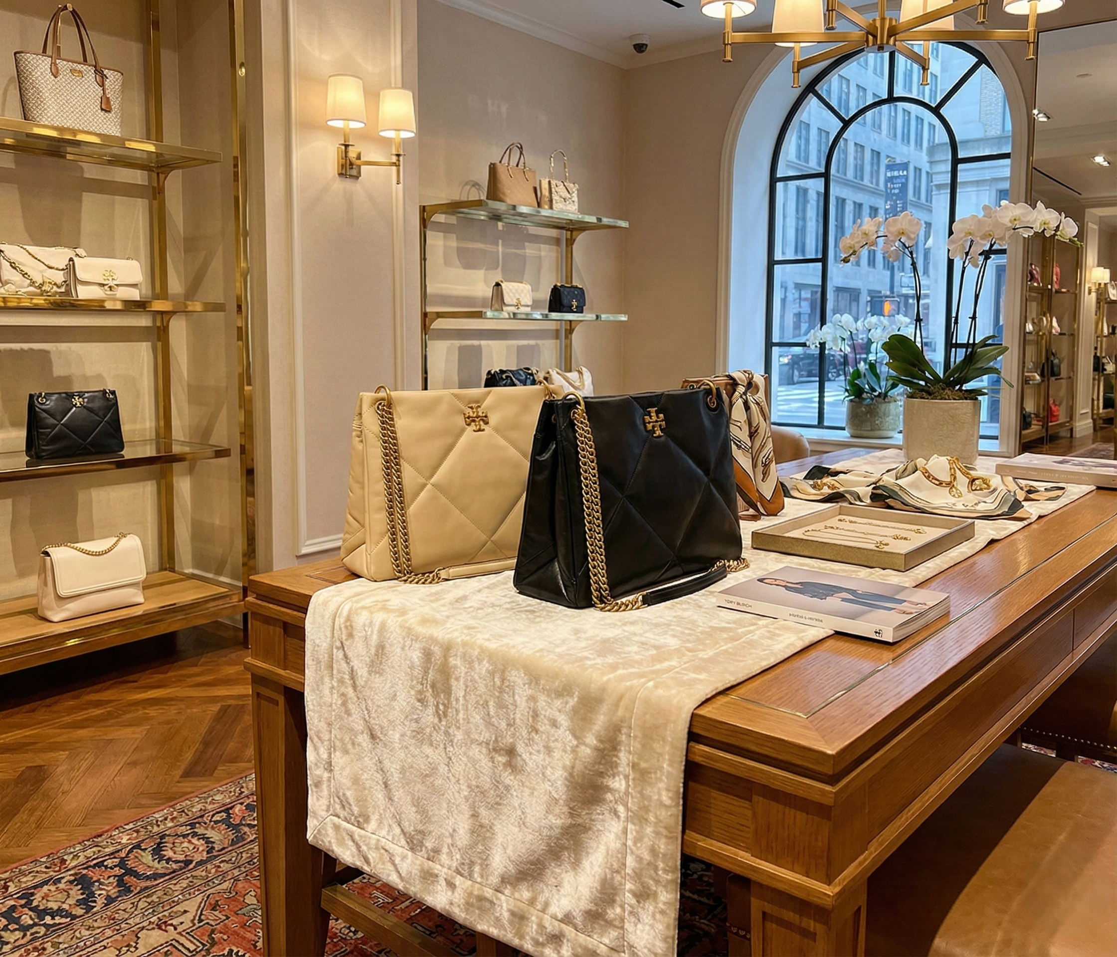 【預購】TORY BURCH H022303 經典小羊皮菱格鏈條包