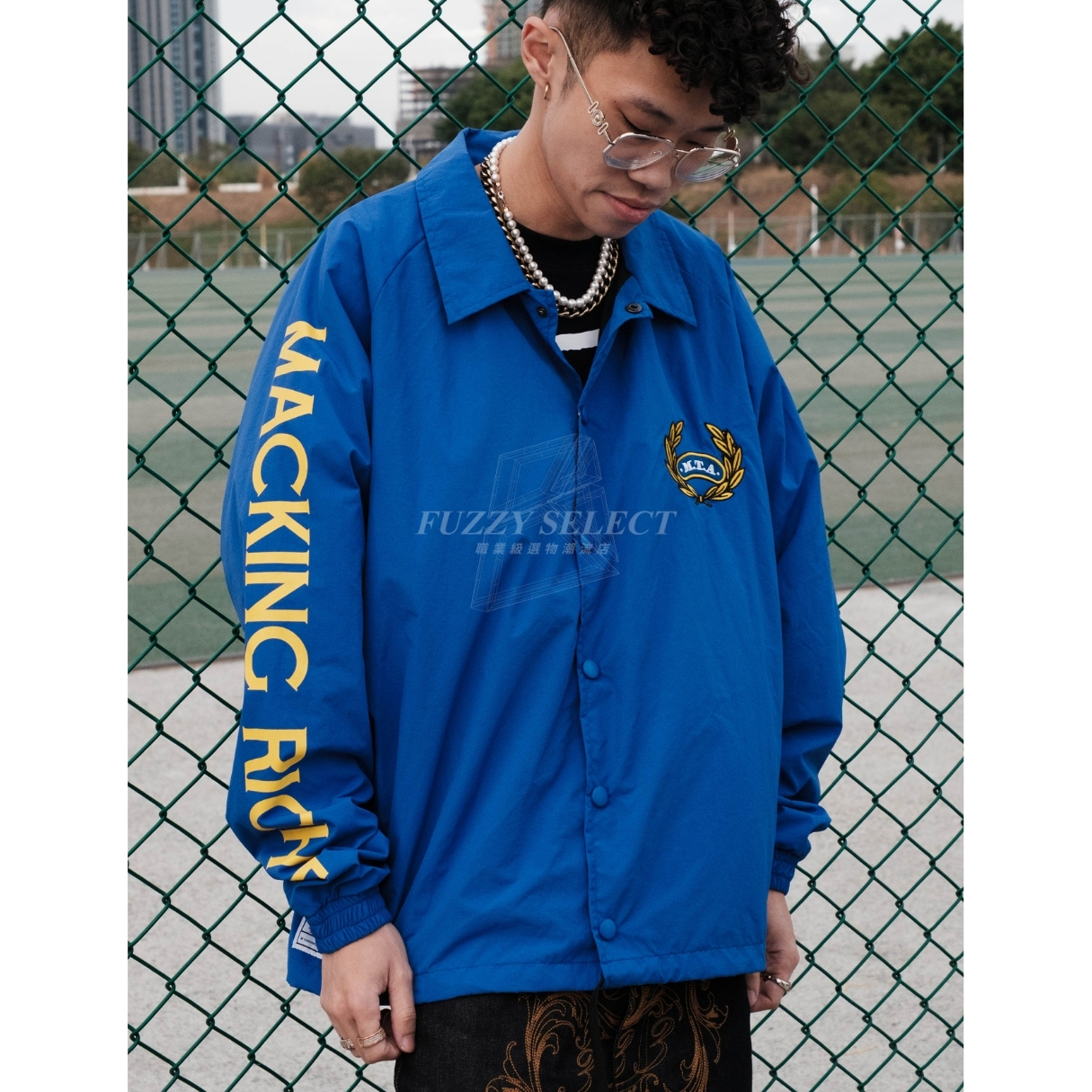 【逢甲FUZZY】MTA More Than Addiction Coach Jacket Logo M25AWCJ01
