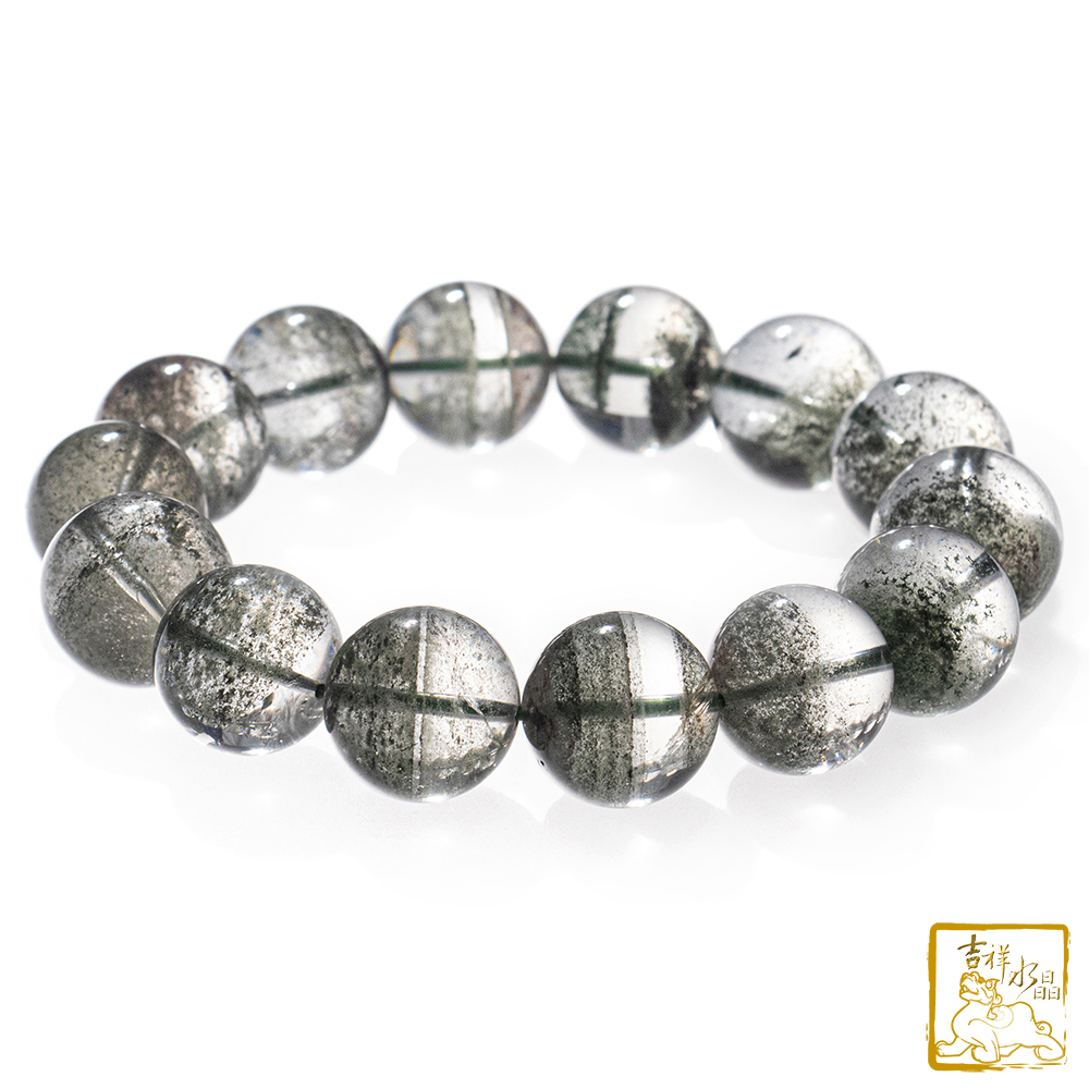 綠幽靈手珠 16.4mm 旺事業運