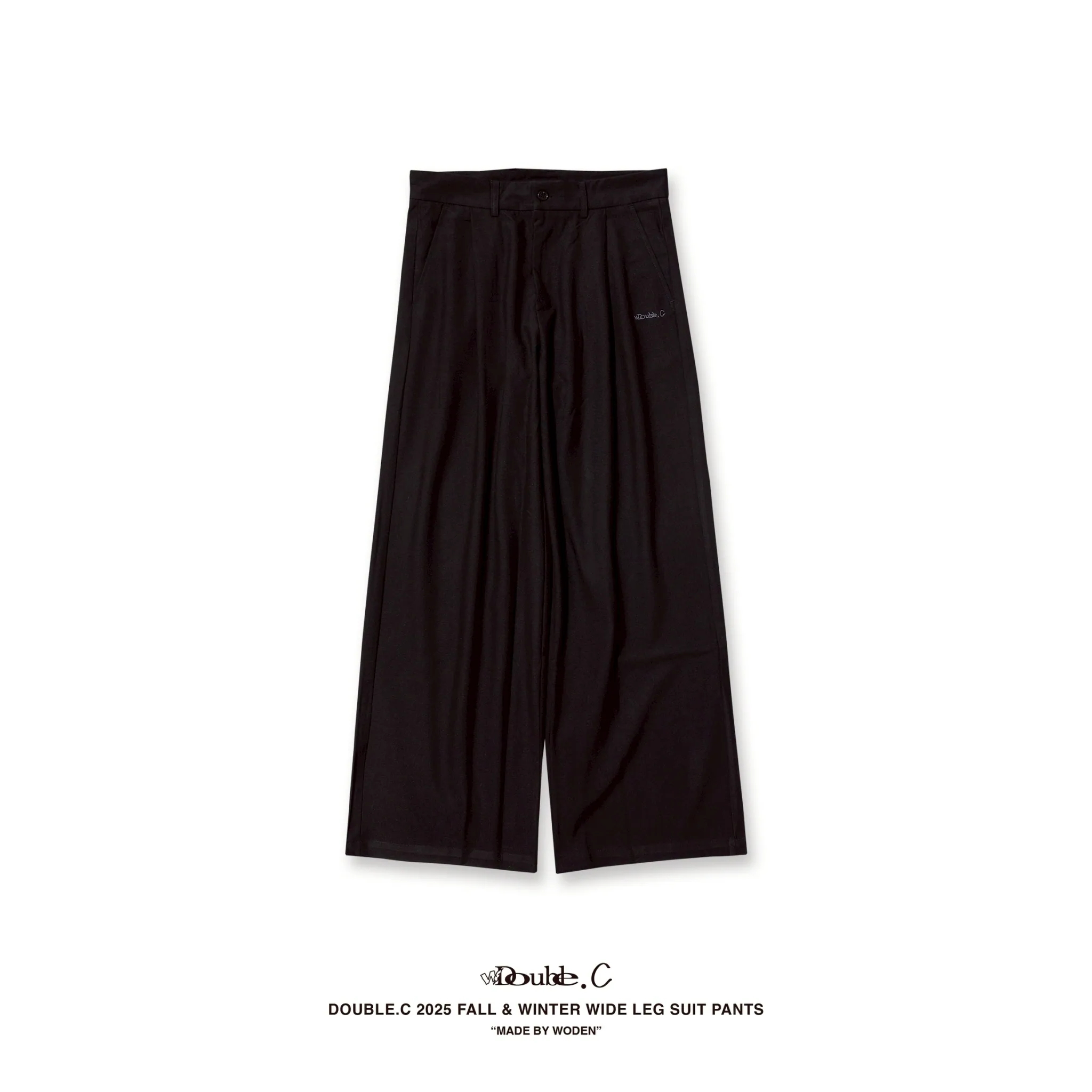 【車庫服飾】WODEN DoubleC 25FW D03 Wide 寬版西裝褲