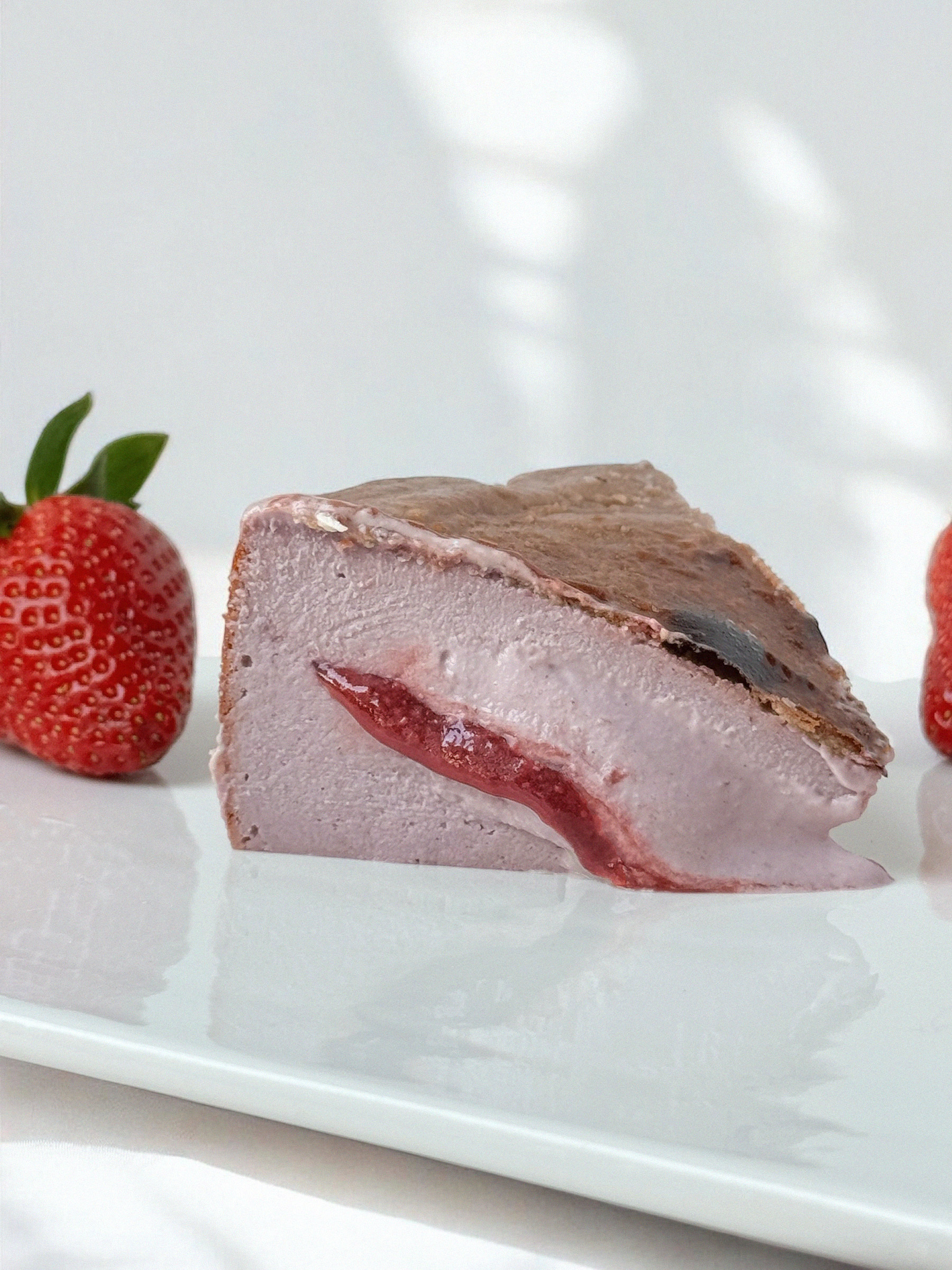 全素草莓巴斯克乳酪6吋-MM友善