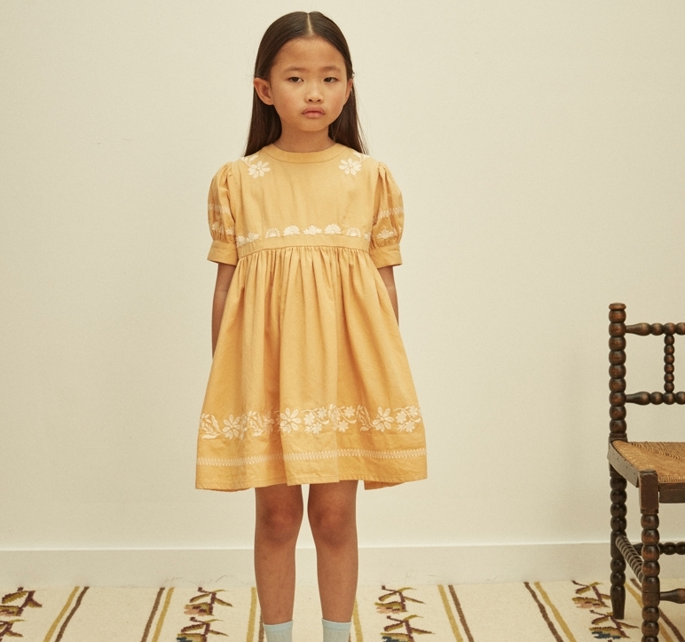 Apolina 清新花邊刺繡洋裝 MYA DRESS - VINTAGE MELBA
