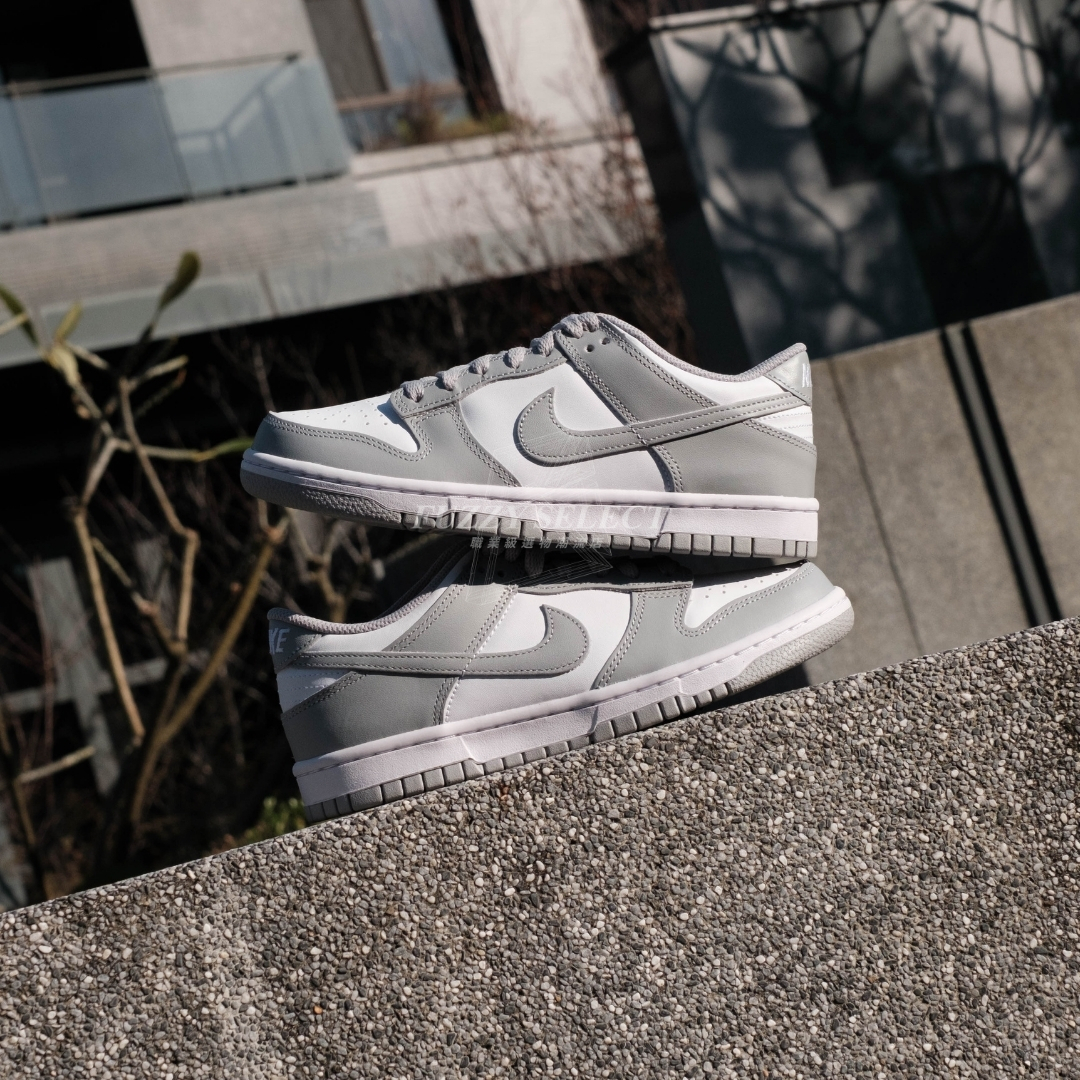 【逢甲FUZZY】Nike Dunk Low GS "White Light Smoke Grey" 煙灰 FB9109-123