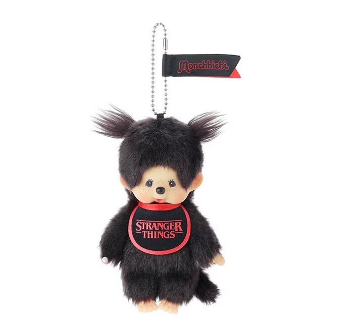 【Luxury】日本代購 限量聯名 Monchhichi x Stranger Things Monchhichi 鑰匙圈