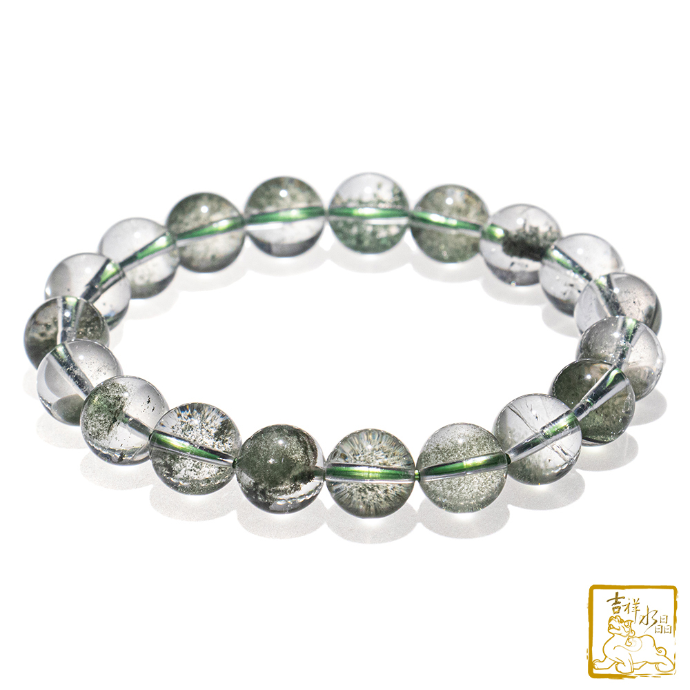 綠幽靈手珠 10mm 身心健康