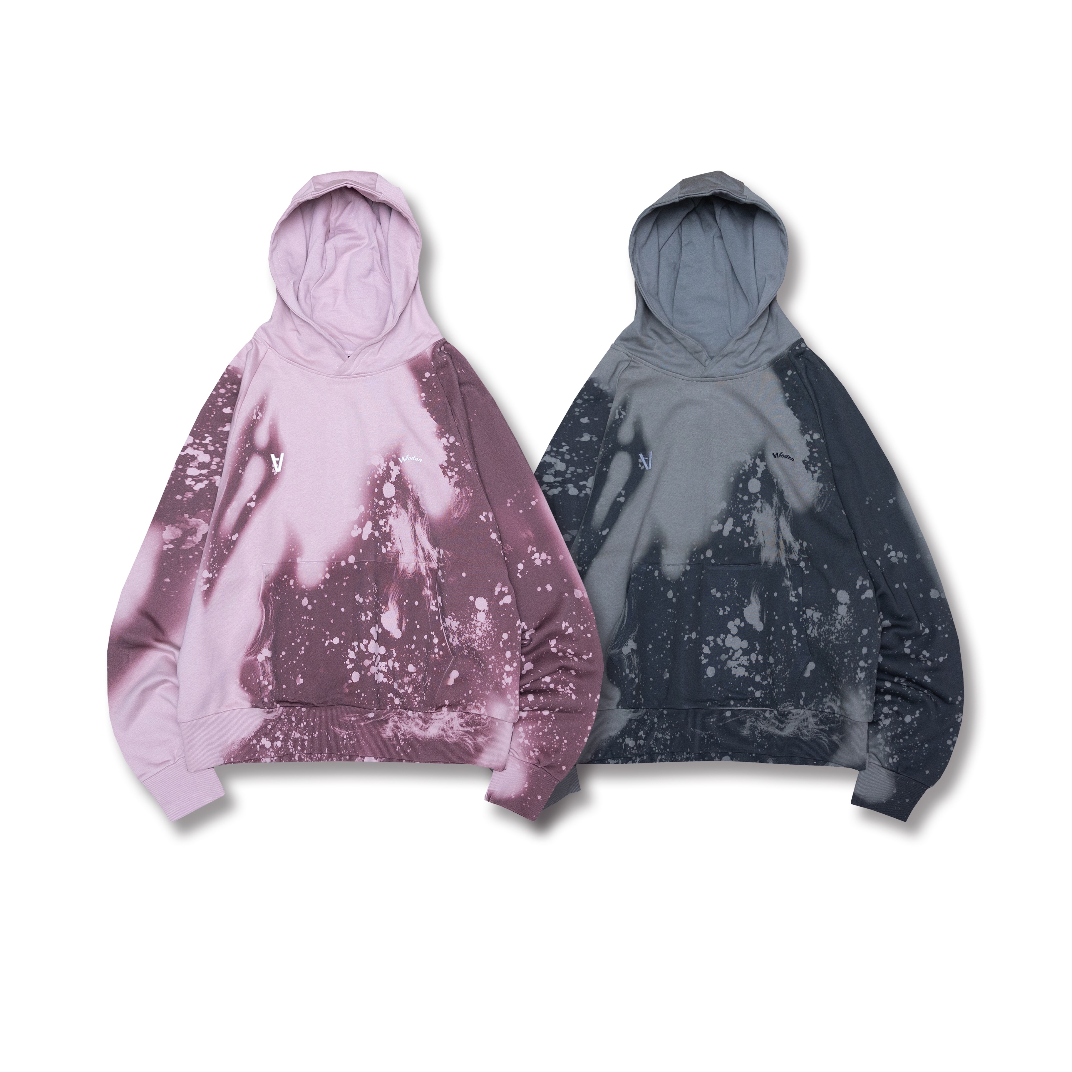 【車庫服飾】PARALLAX / WODEN 25 F/W “Dyeing Foam” Hoodie