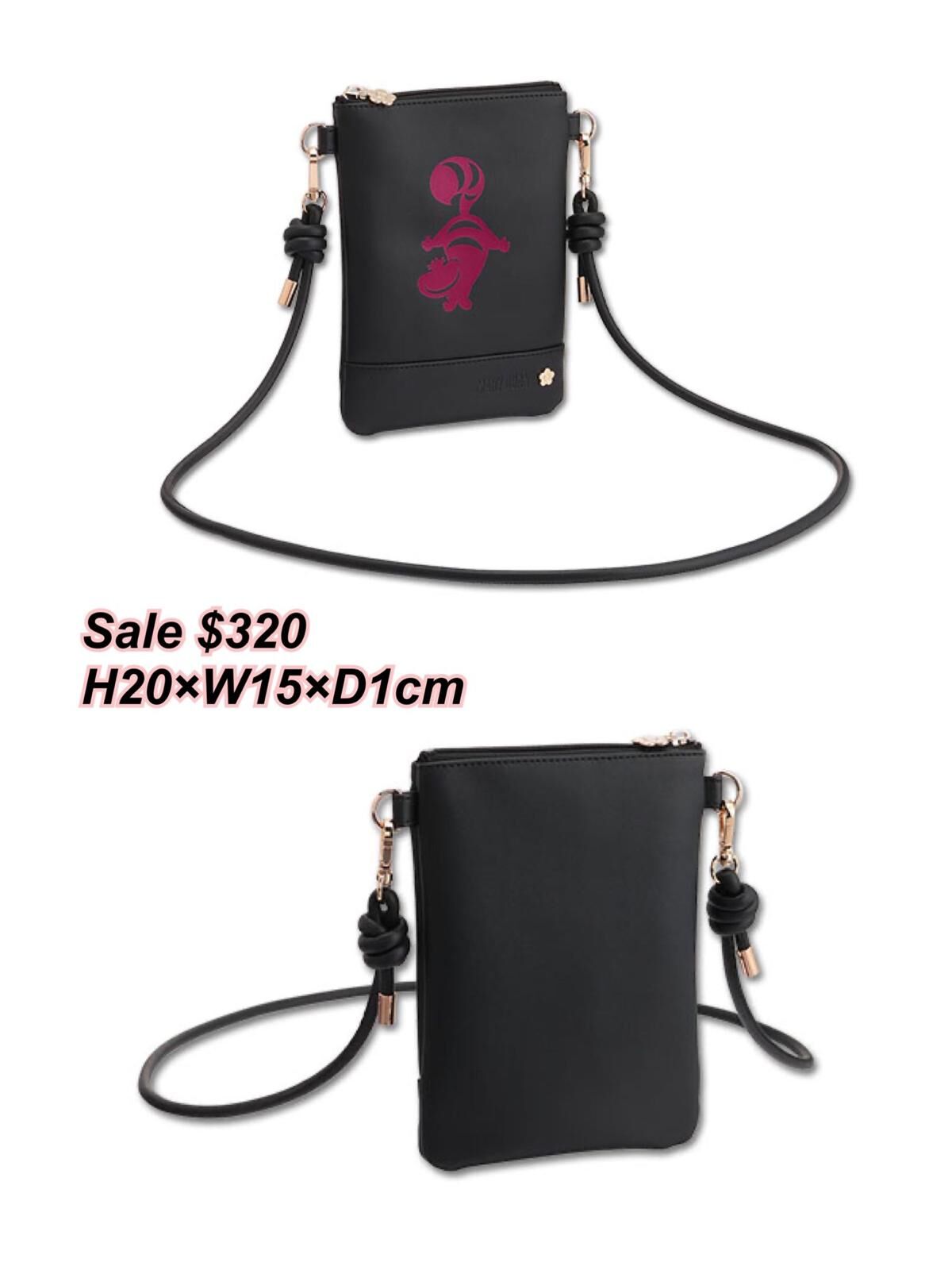 260223 Mary Quant x Alice In Wonderland 斜揹手機包